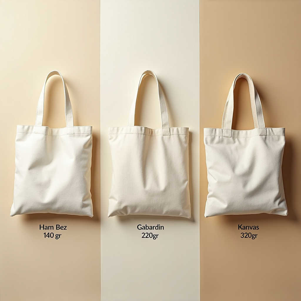 Ham Bez 140 gr, Gabardin 220 gr ve Kanvas 320 gr Çantalar Arasındaki Farklar - Hangi Çanta Size Göre?