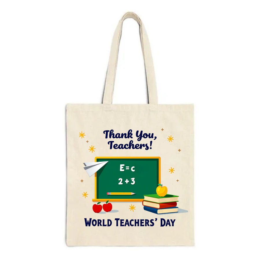 Ham Bez Çanta – Thank You Teachers. Öğretmenlere Özel Şık Tote