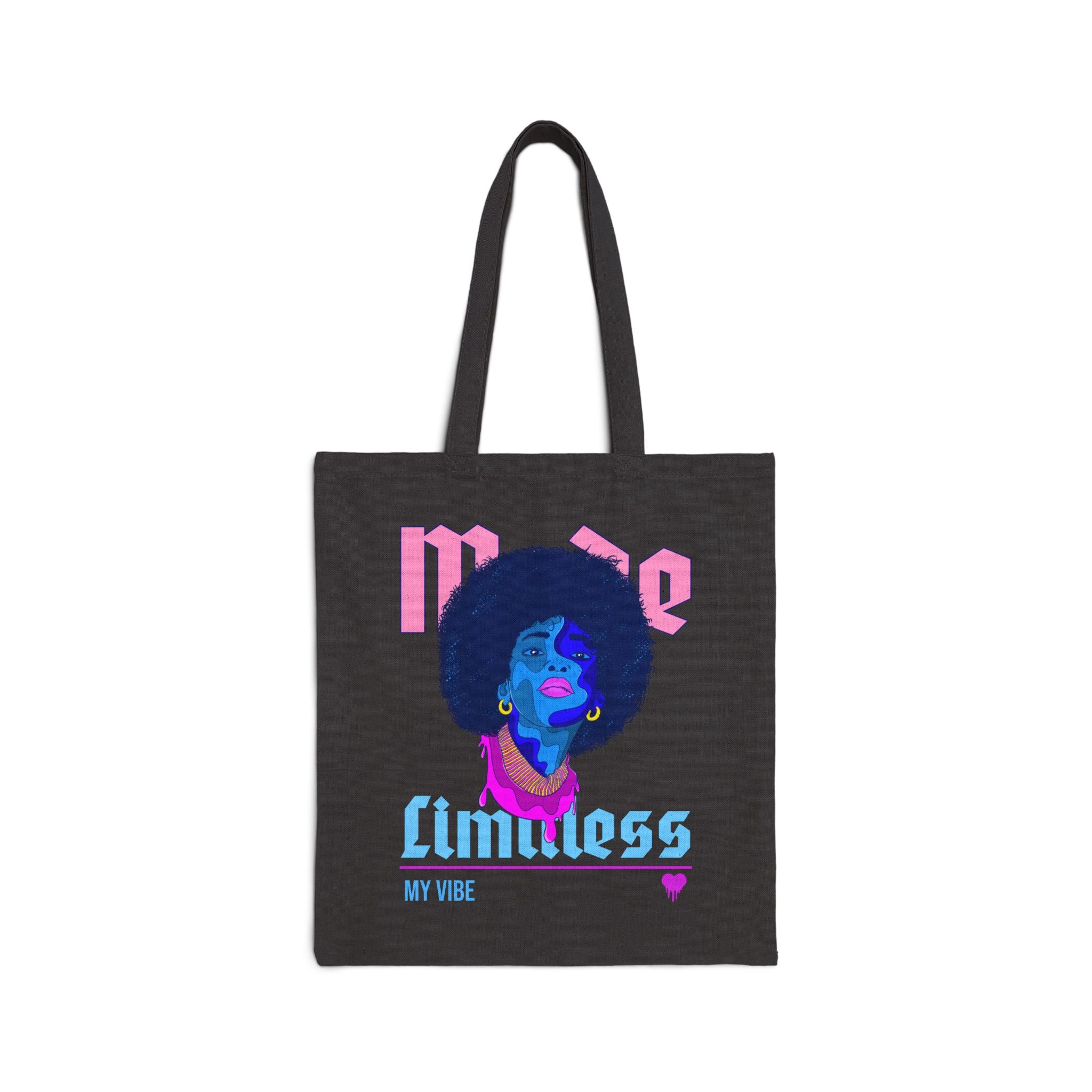 Limitless Mode – Siyah Gabardin Tote Çanta