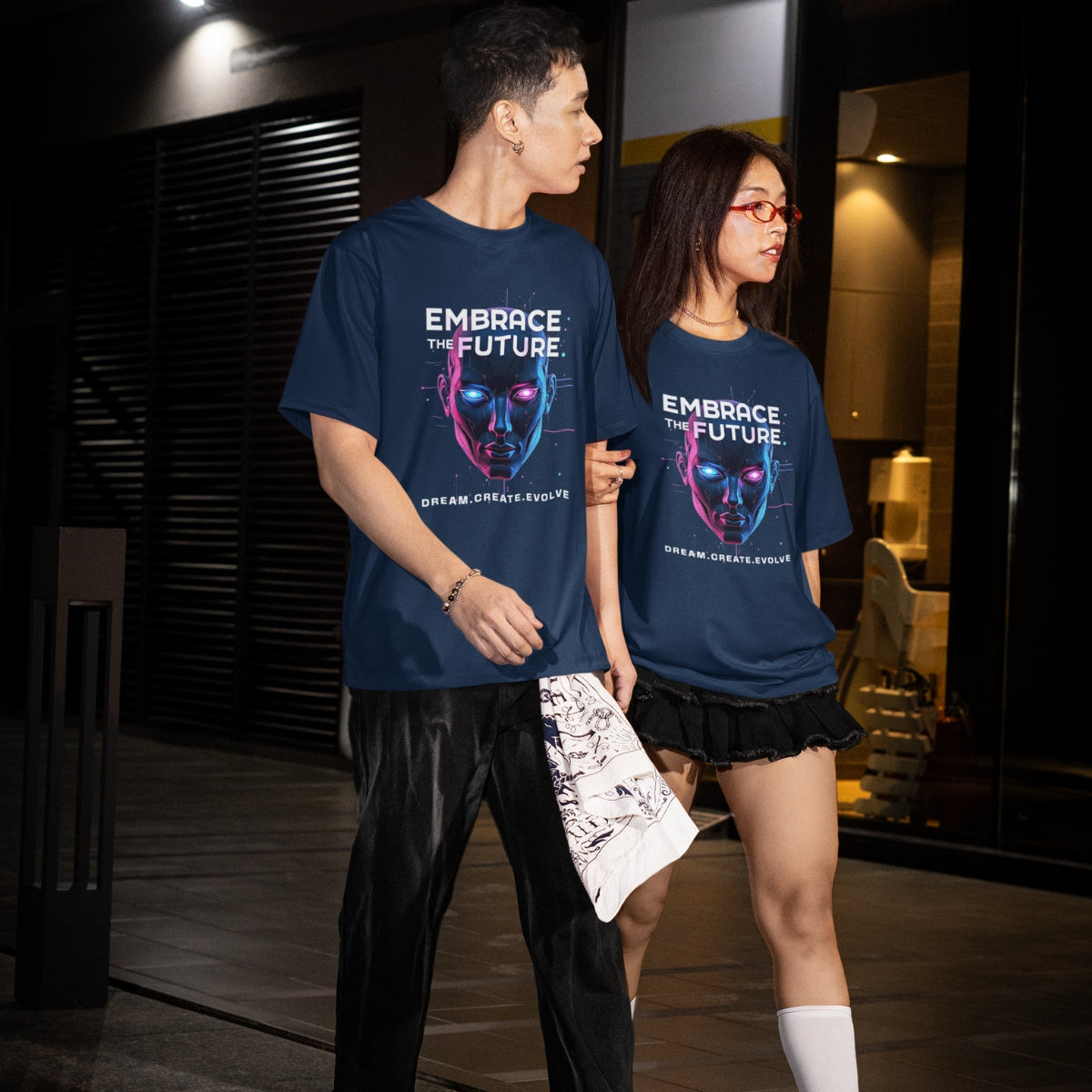 Future Embrace – Geleceği Kucakla Unisex Basic Tişört