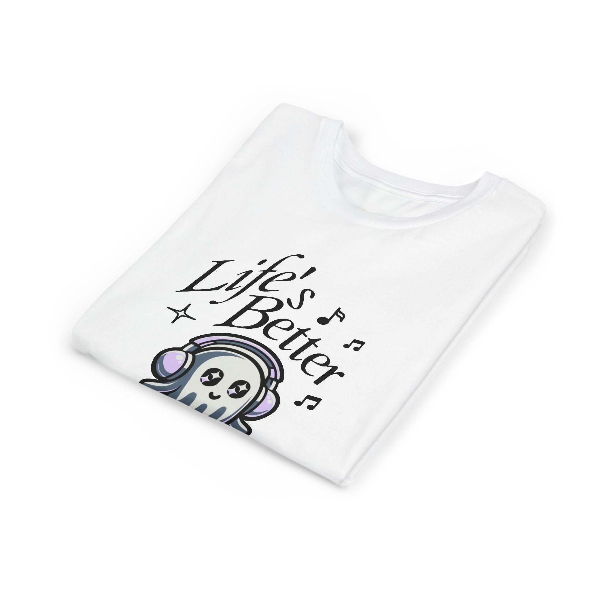 Life’s Better with Music – Çocuk Basic Tişört