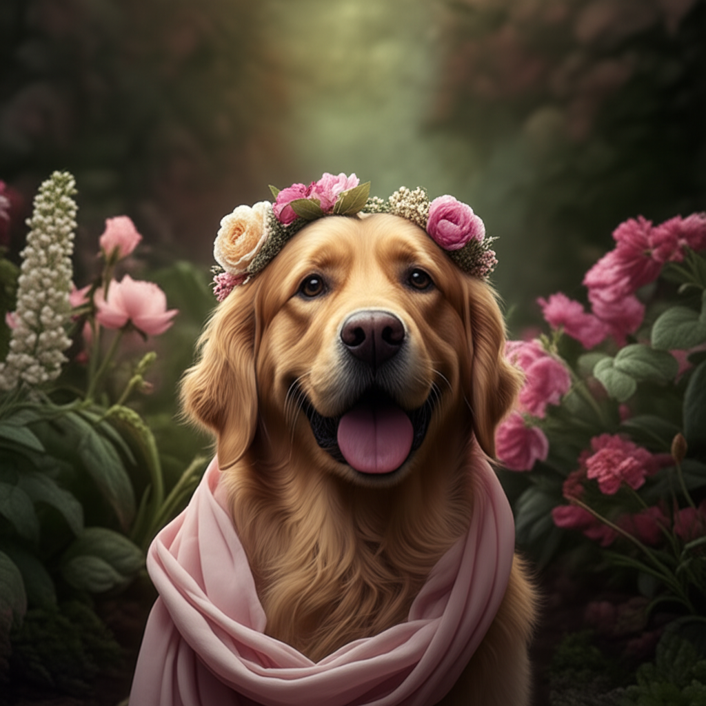 Royal Pet Portrait – Kişiye Özel Evcil Hayvan Portresi