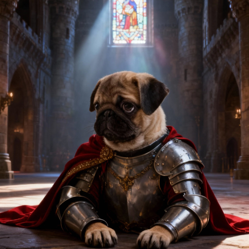 Royal Pet Portrait – Kişiye Özel Evcil Hayvan Portresi