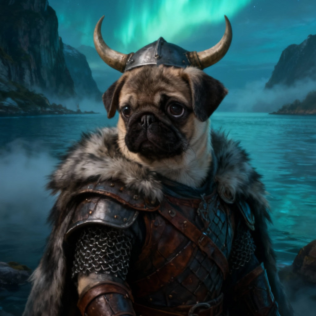 Royal Pet Portrait – Kişiye Özel Evcil Hayvan Portresi