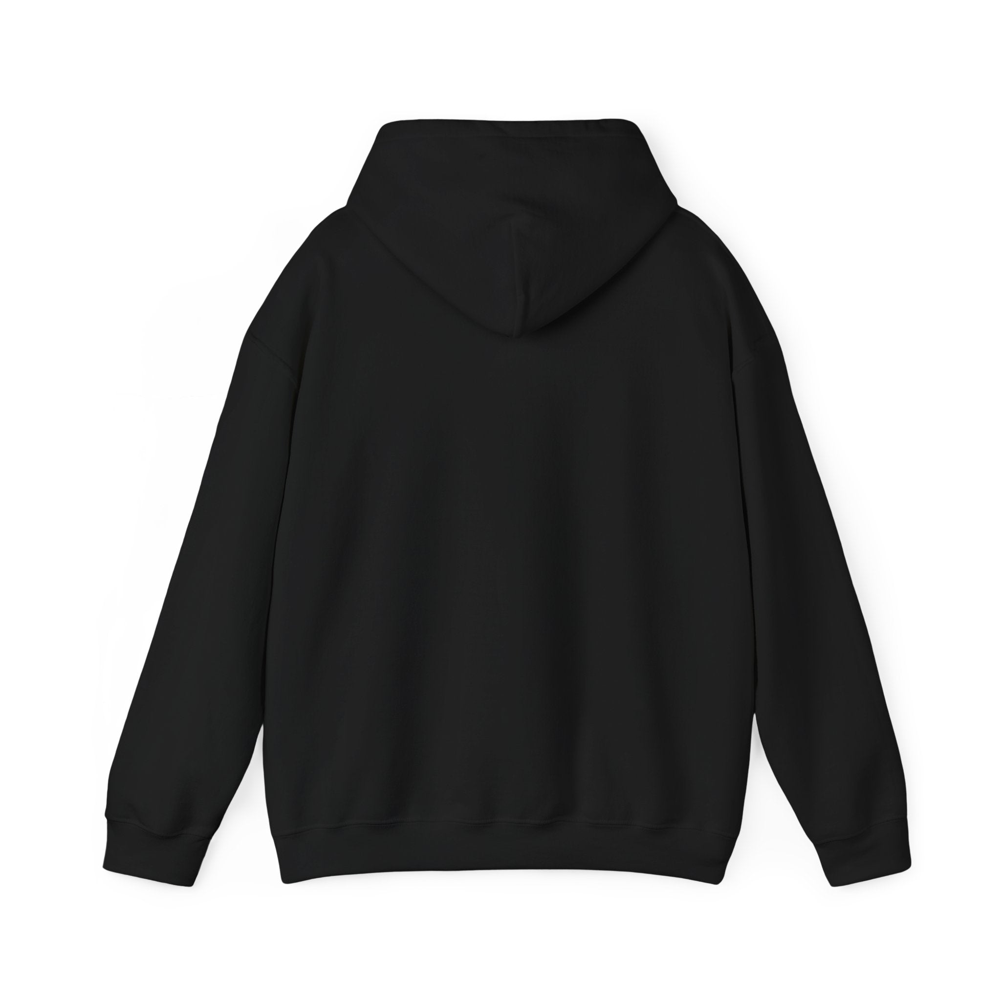Core Baskılı Regular Fit Erkek Hoodie – Urban Style Siyah Kapüşonlu Sweatshirt