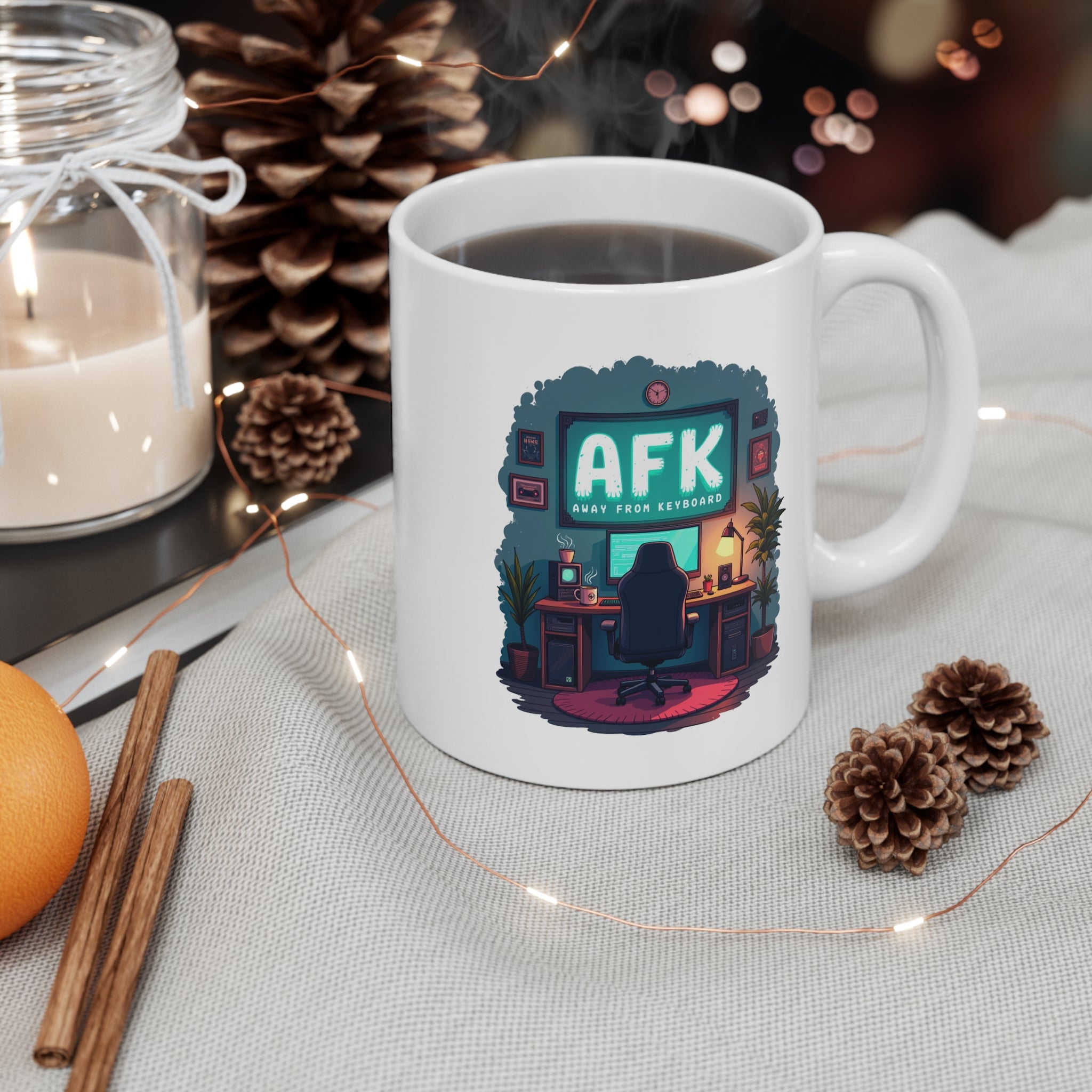 Away From Keyboard Coffee Cup – Dijital Dünyadan Kaçış Zamanı!