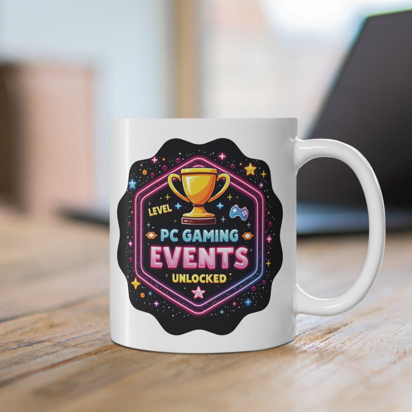 Gaming Events Kahve Kupası – Oyunun Enerjisini Her Yudumda Hisset!