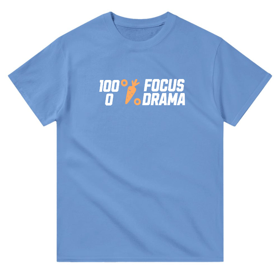 100% Focus 0% Drama – Erkek Tenis Tişörtü