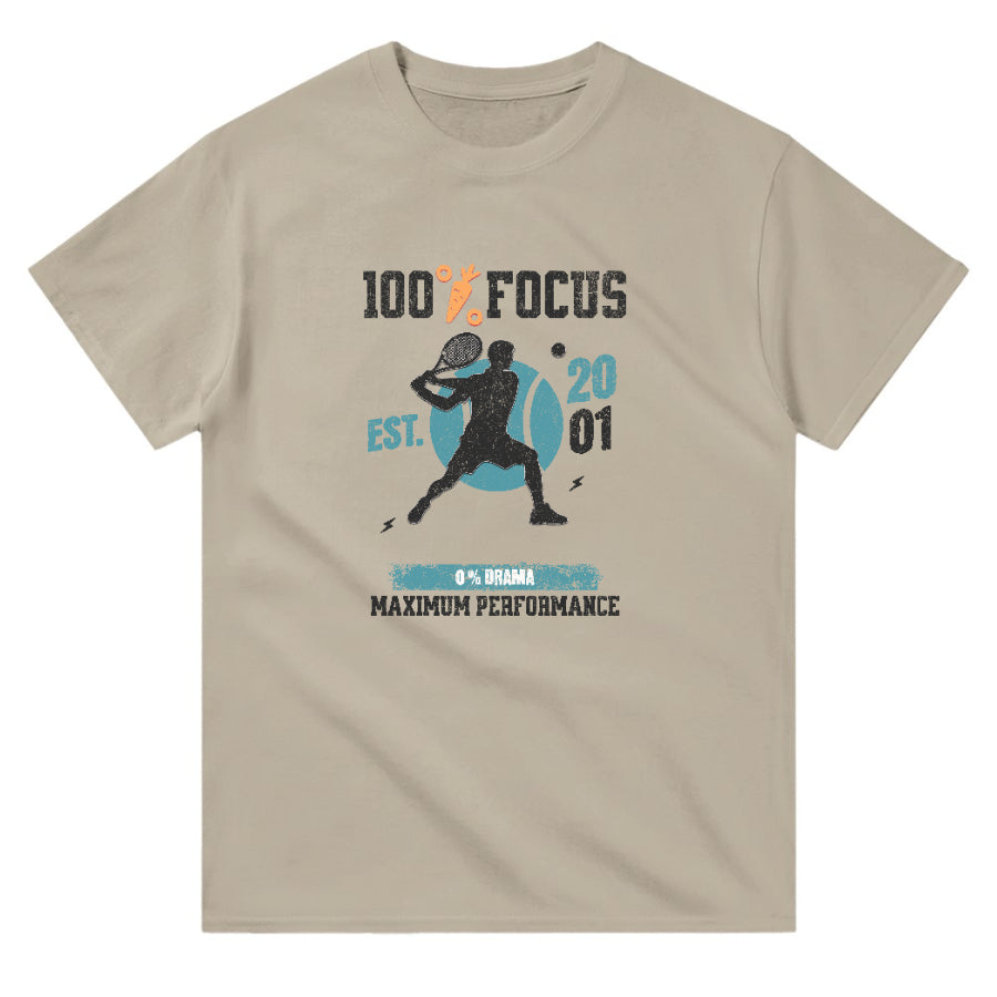 100% Focus – Maximum Performance Erkek Regular Tişört