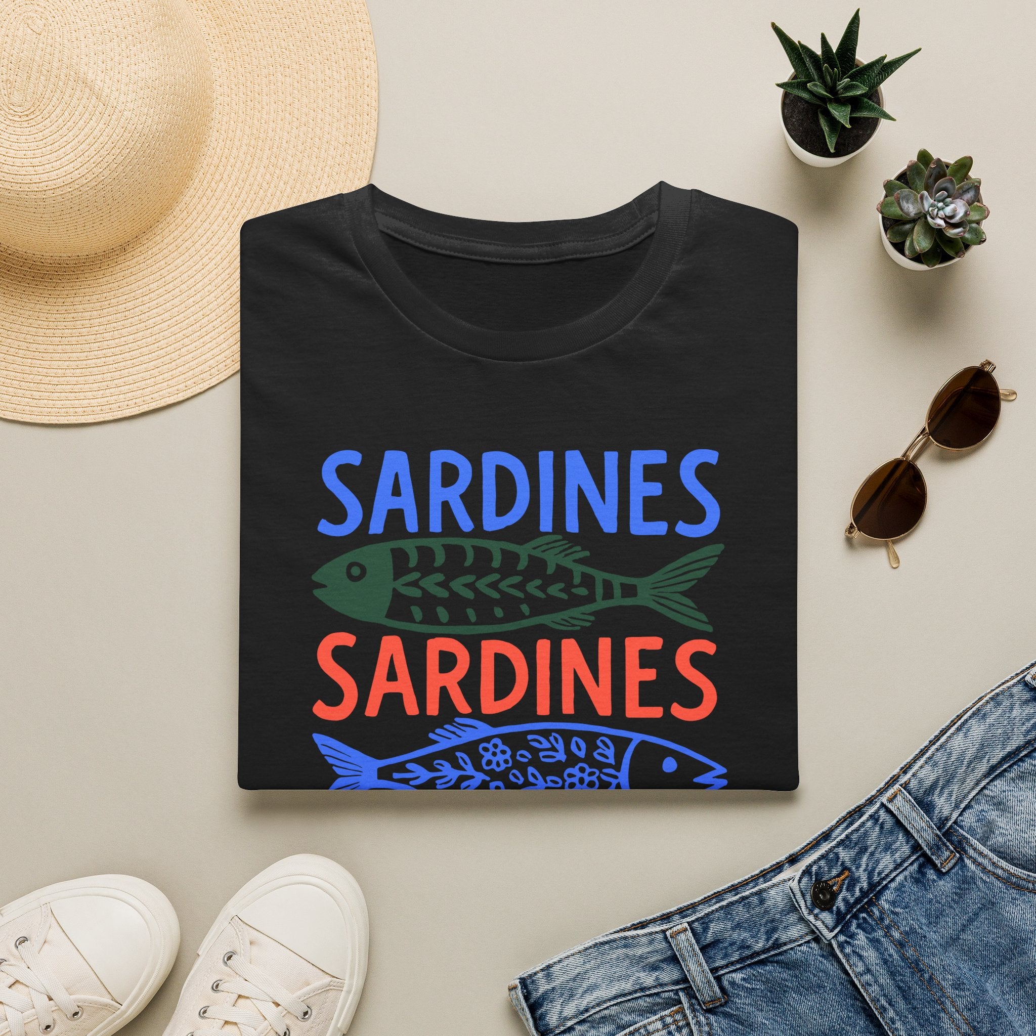 Sardines Kadın Straight Fit Tişört