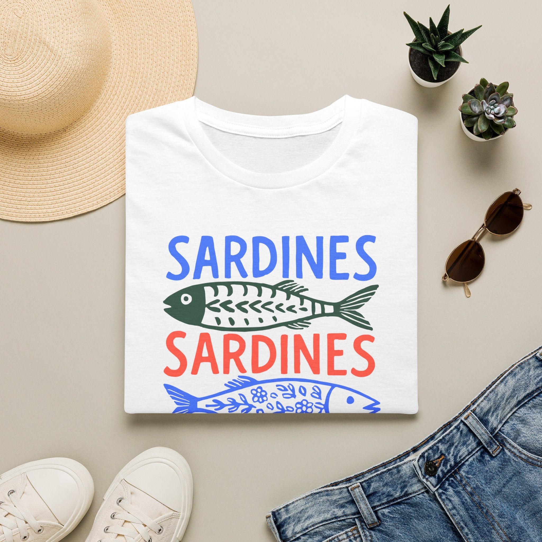 Sardines Kadın Straight Fit Tişört