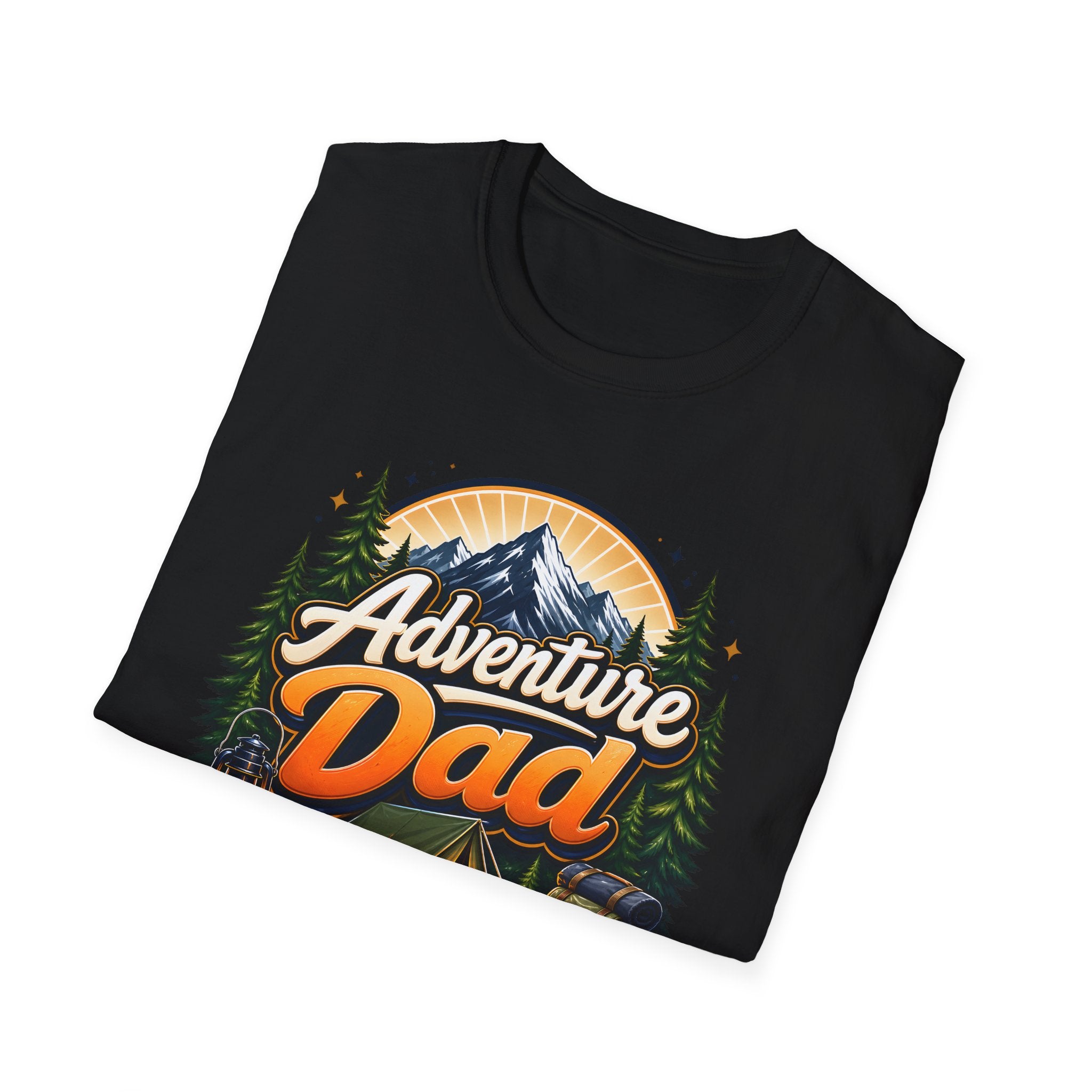 Adventure Dad Regular Fit Erkek Tişört – Maceracı Ruhlu Babalar İçin