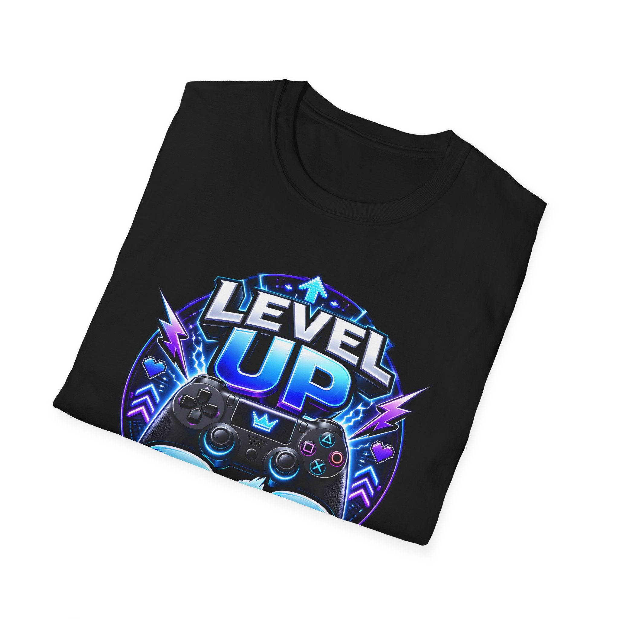 Level Up Dad Regular Fit Erkek Tişört – Oyunun Gerçek Kahramanı