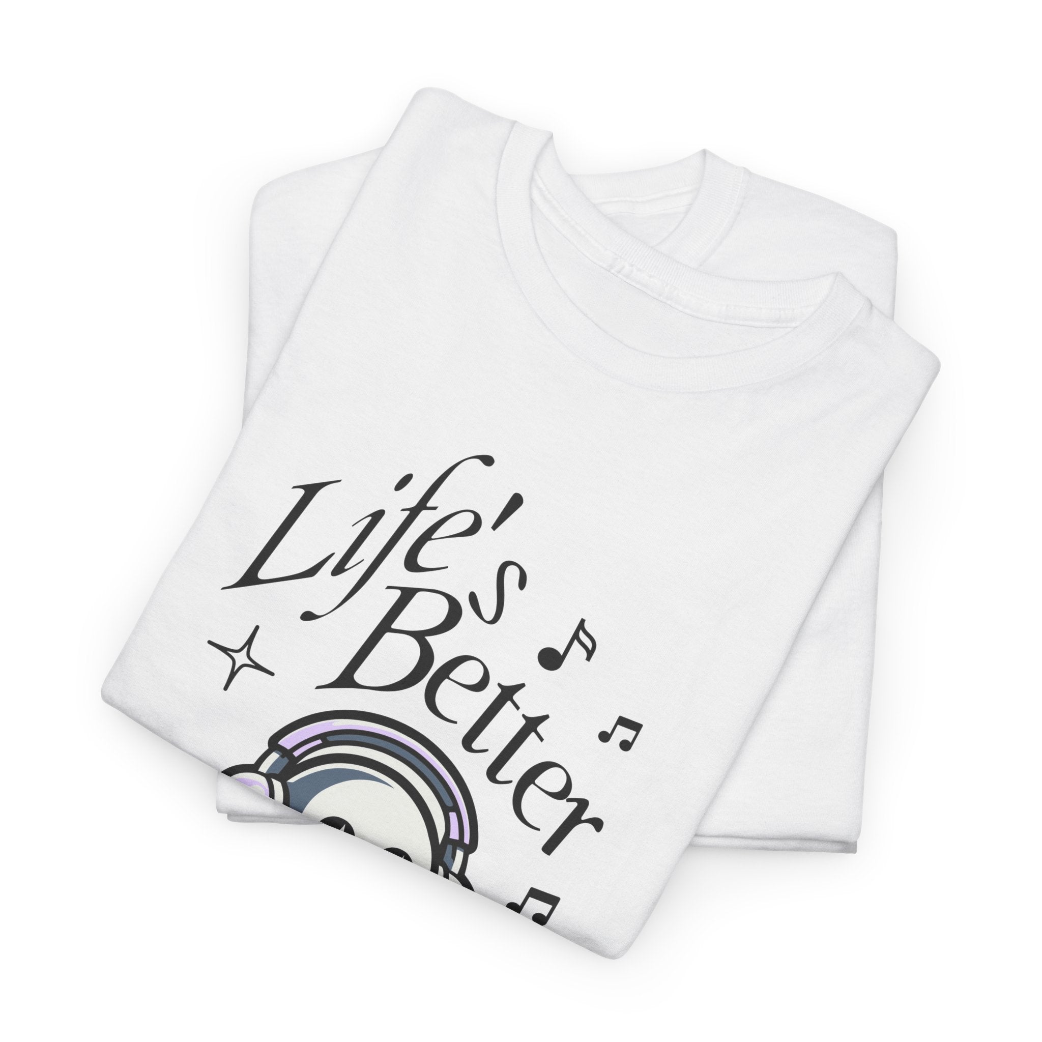 Life’s Better With Music – Kadın Regular Fit Tişört