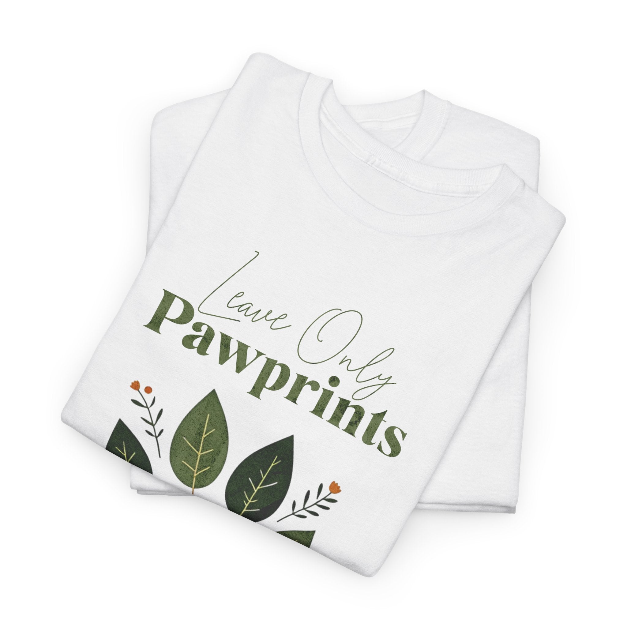 Leave Only Pawprints – Code of Nature Kadın Regular Fit Tişört