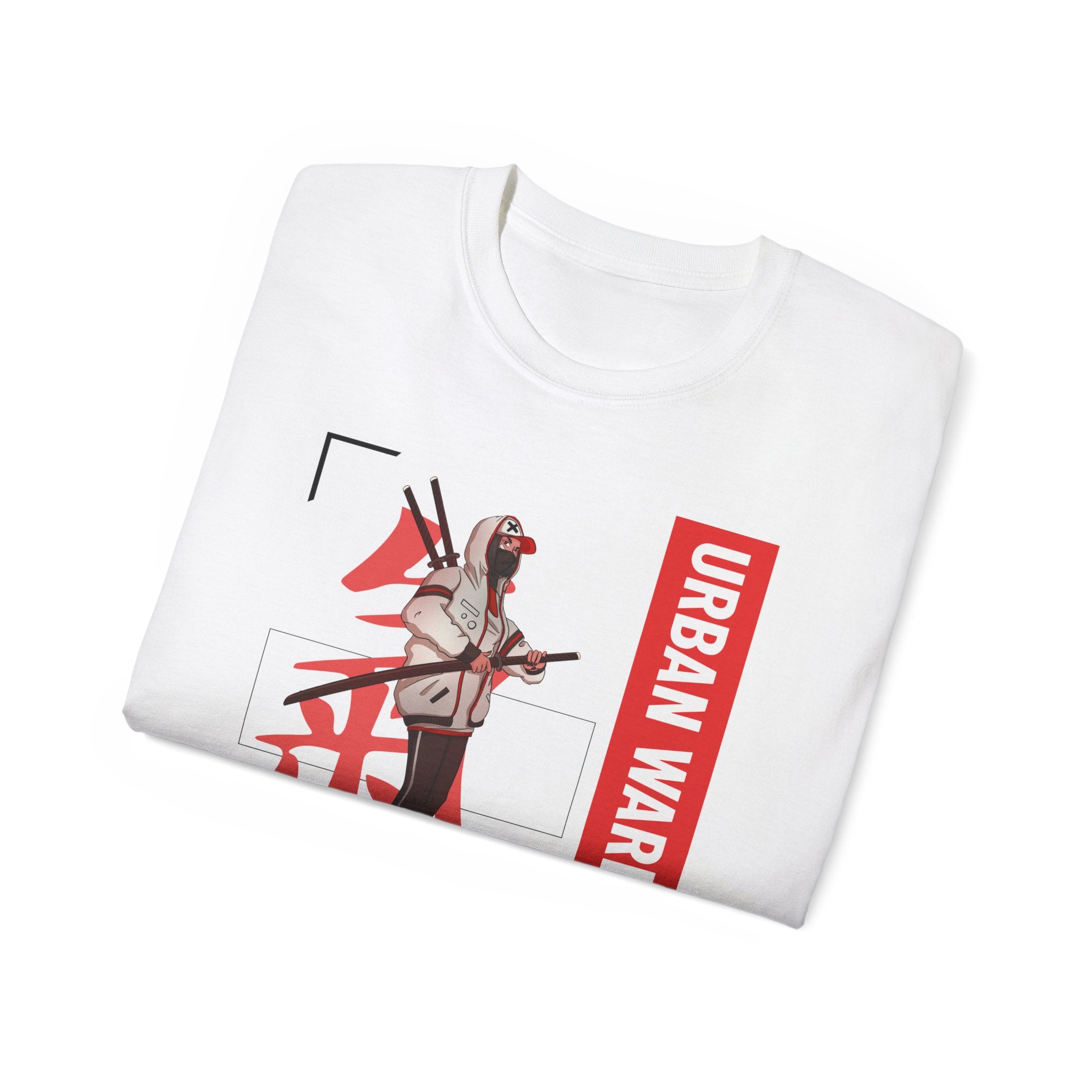 Urban Warriors Kadın Tişört – Anime Streetwear Grafik Baskılı Regular Fit Tişört
