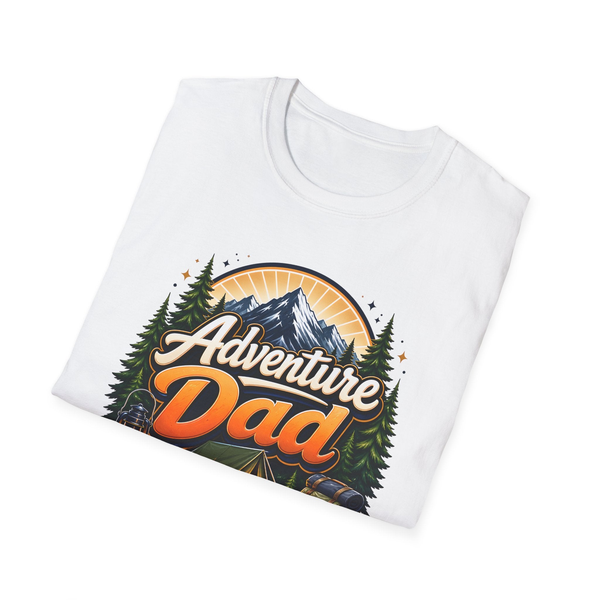 Adventure Dad Regular Fit Erkek Tişört – Maceracı Ruhlu Babalar İçin