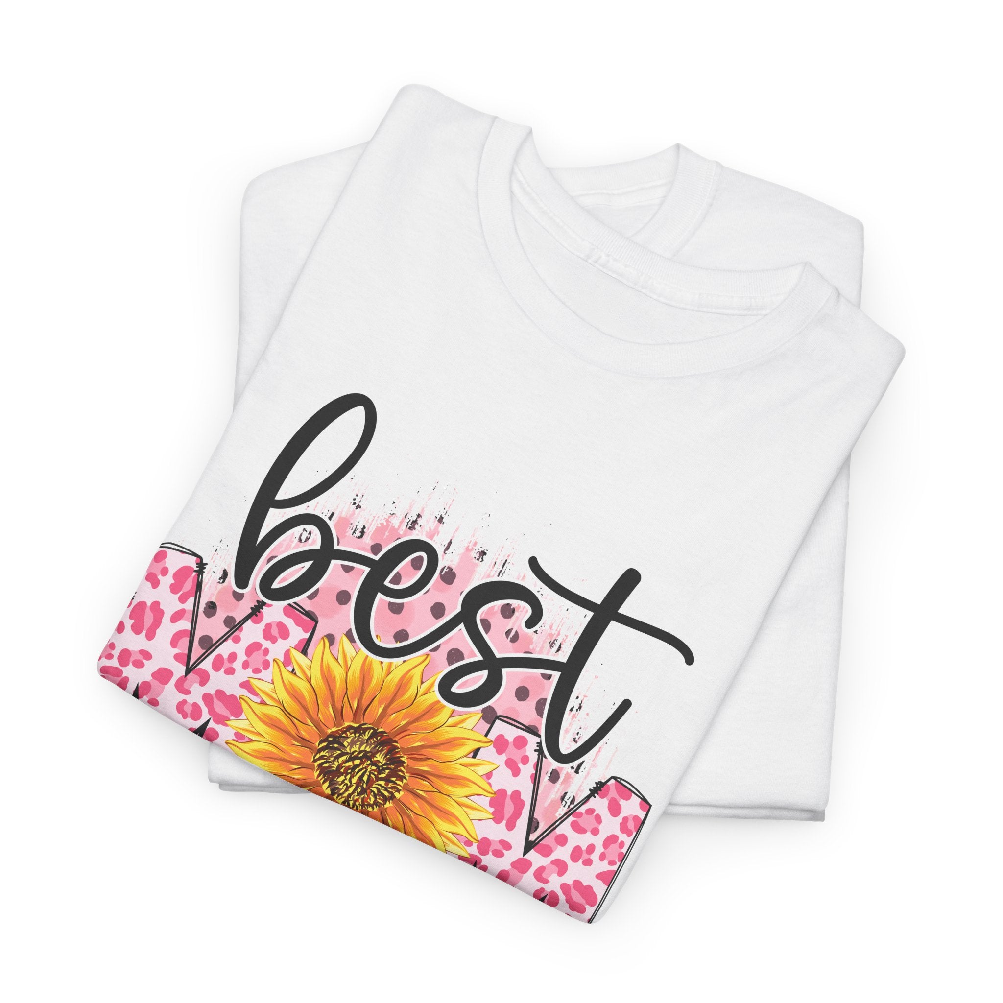 Best Mom Ever – Çiçek Detaylı Anne Tişörtü