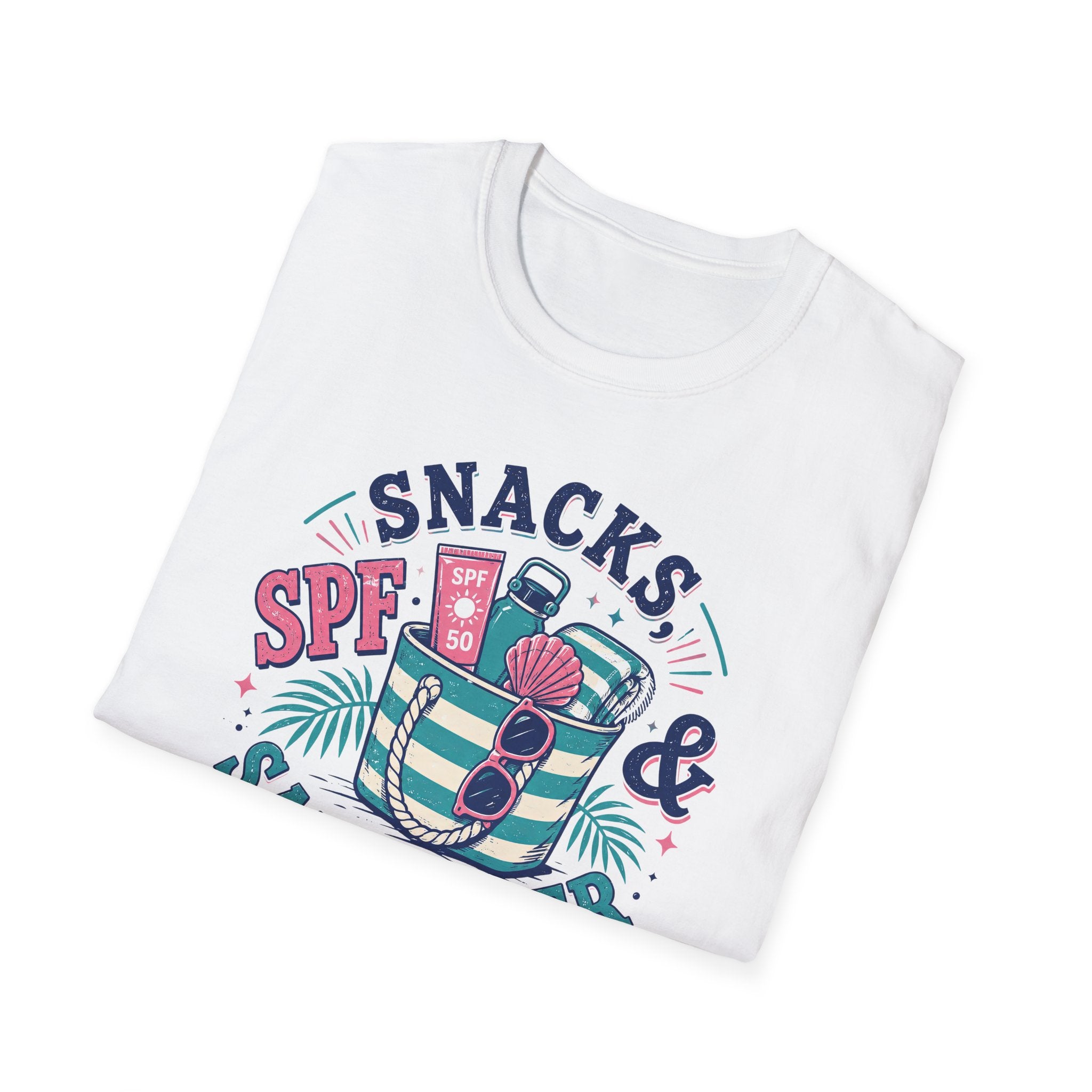 SPF, Snacks & Salt Water Kadın Straight Fit Tişört