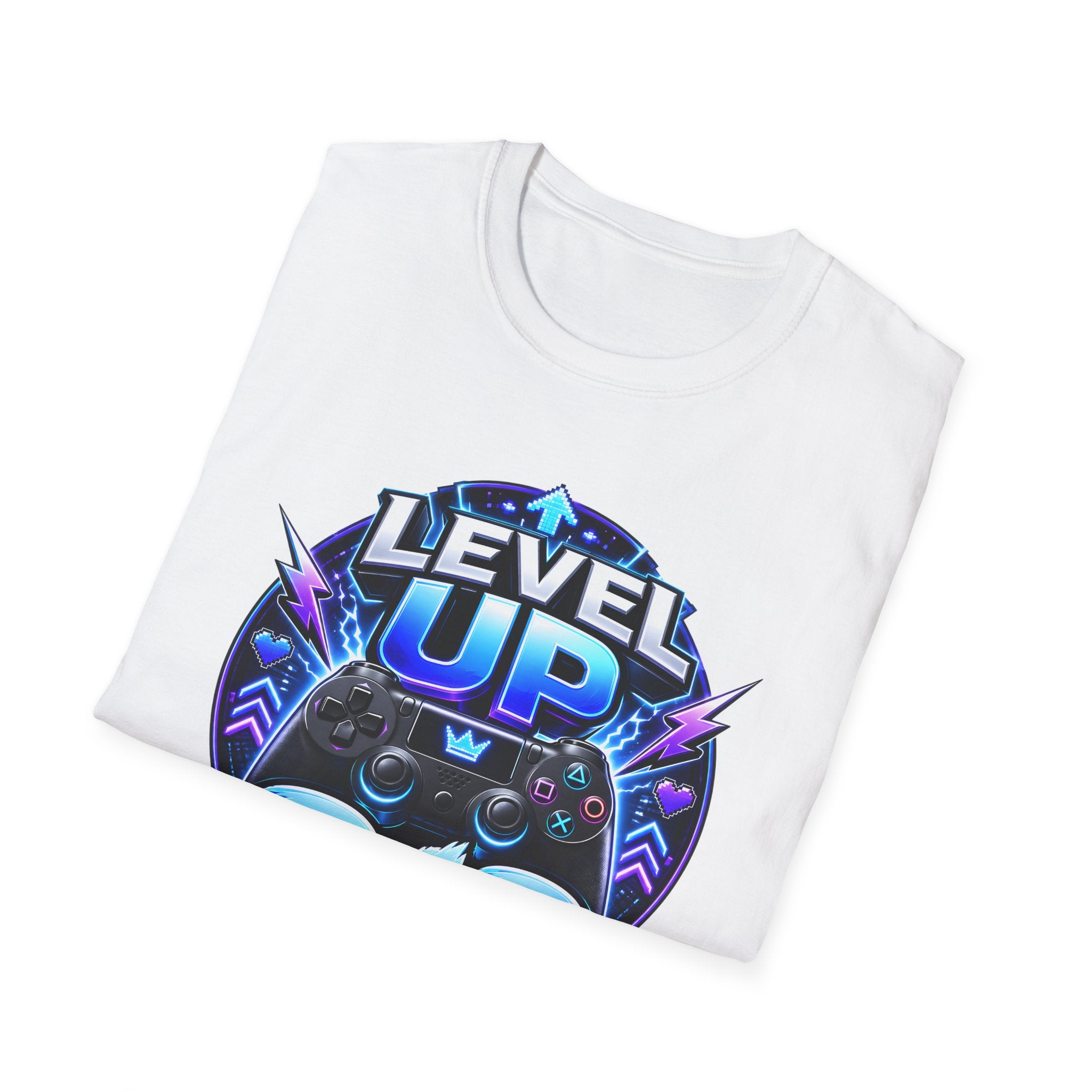 Level Up Dad Regular Fit Erkek Tişört – Oyunun Gerçek Kahramanı