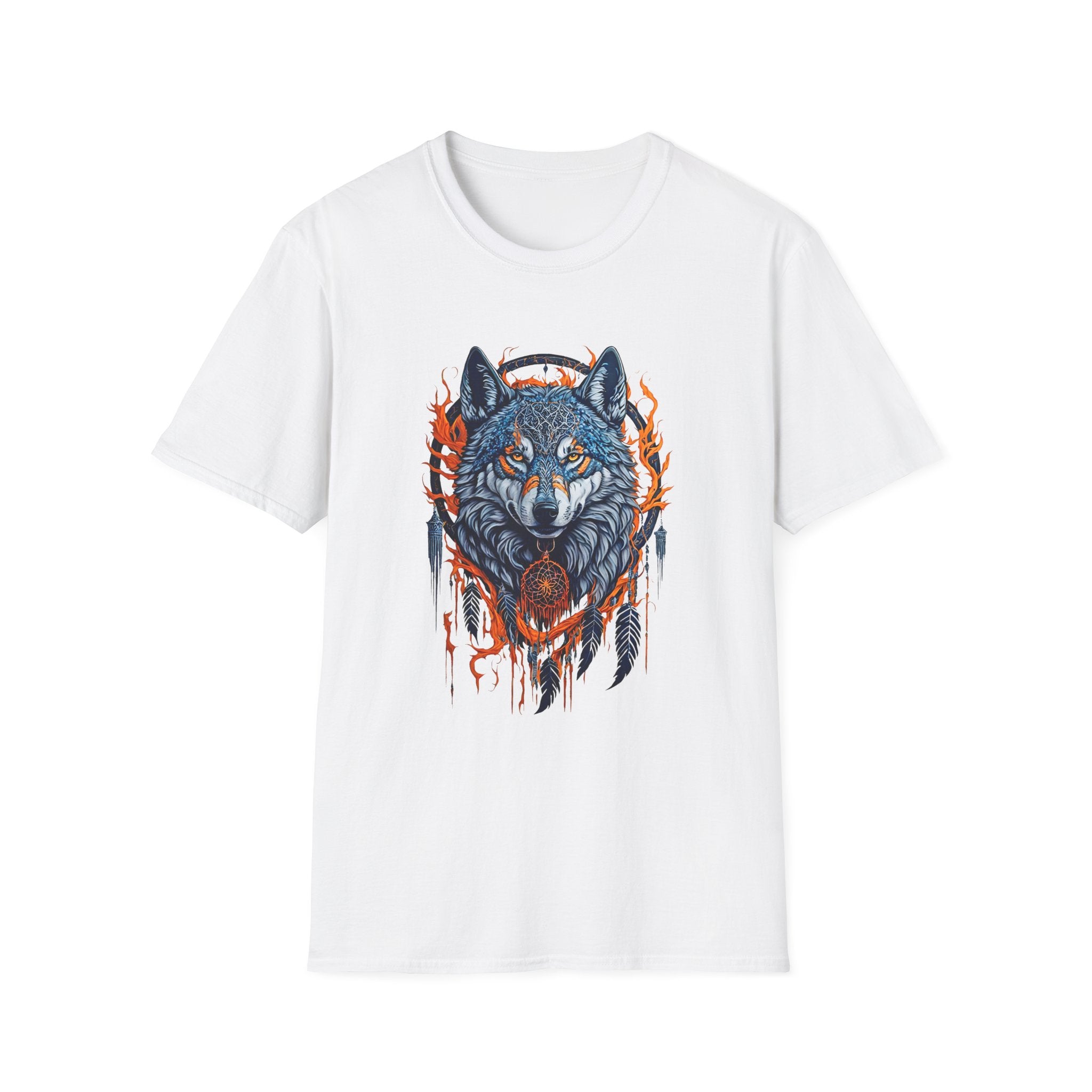 Kurt & Dreamcatcher Grafik Baskılı Straight Fit Erkek Tişört