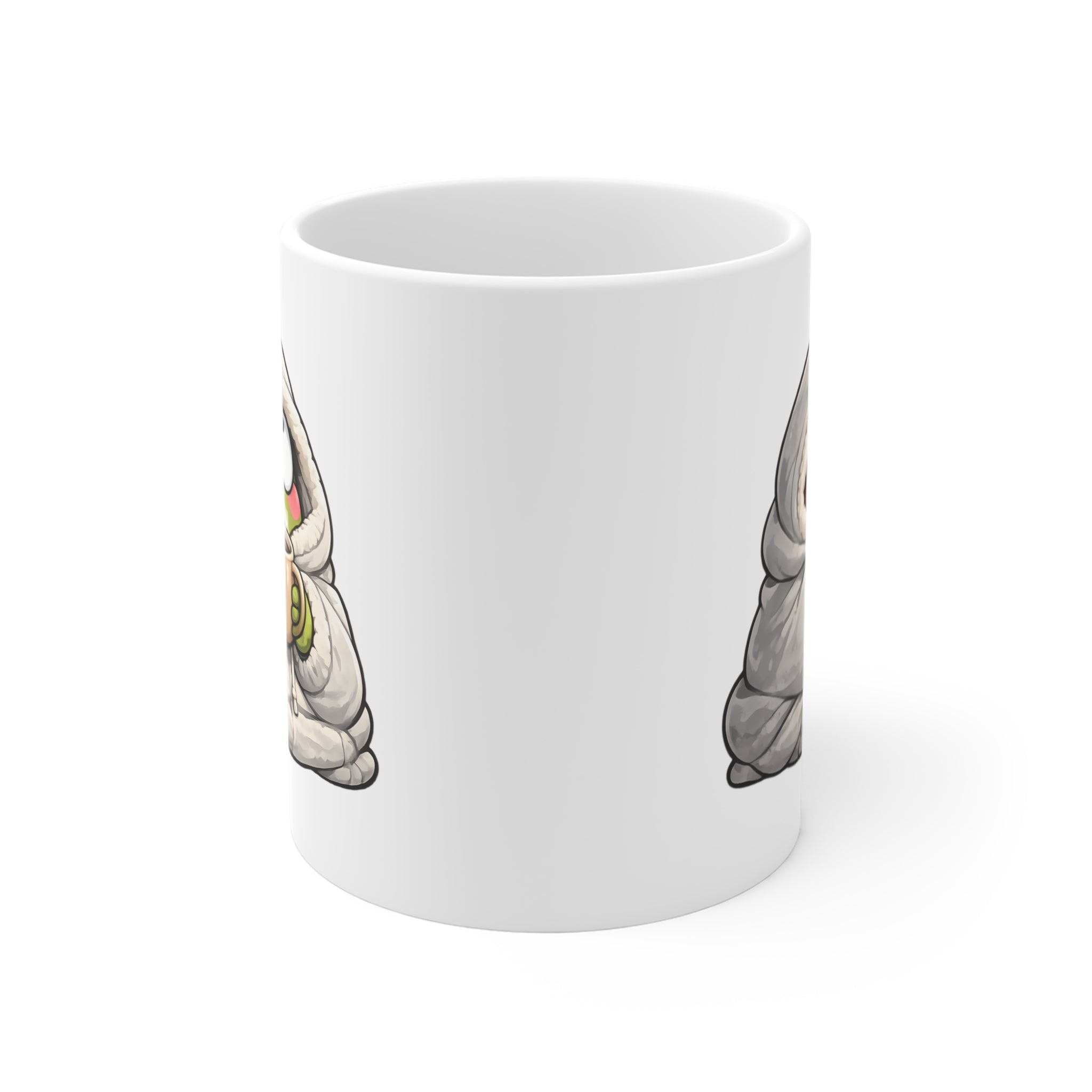 Sevimli Kurbağa Tasarımlı Porselen Kupa – Cozy Coffee Mug, Hediye Fikri