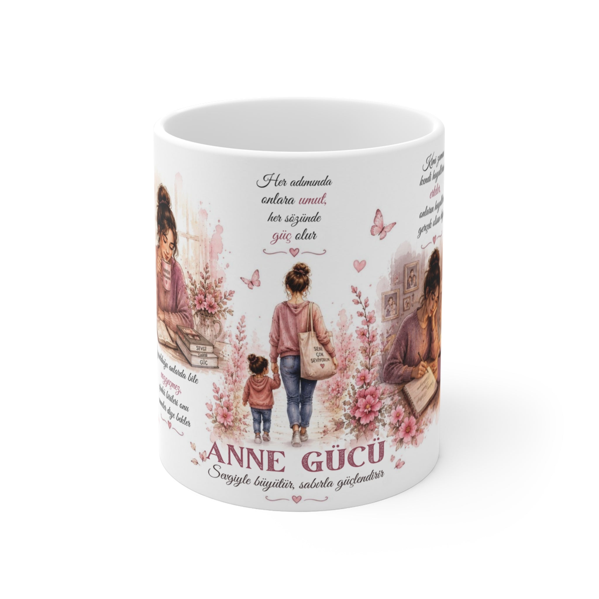 Anne Gücü Serisi 1 – Porselen Kupa 11 Oz