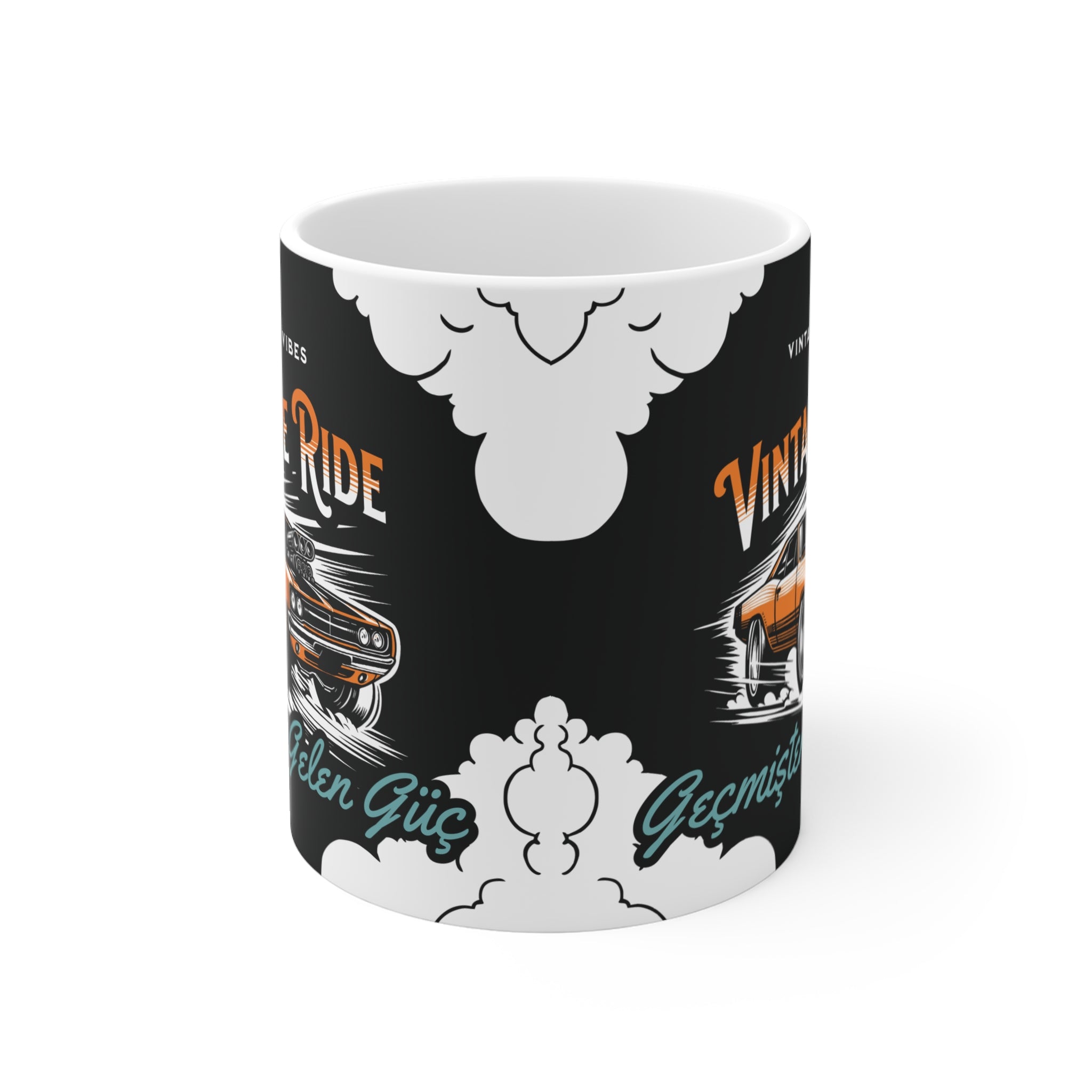 Vintage Ride Kupa – Geçmişten Gelen Güç | Araba Tutkunlarına Özel Tasarım Kupa