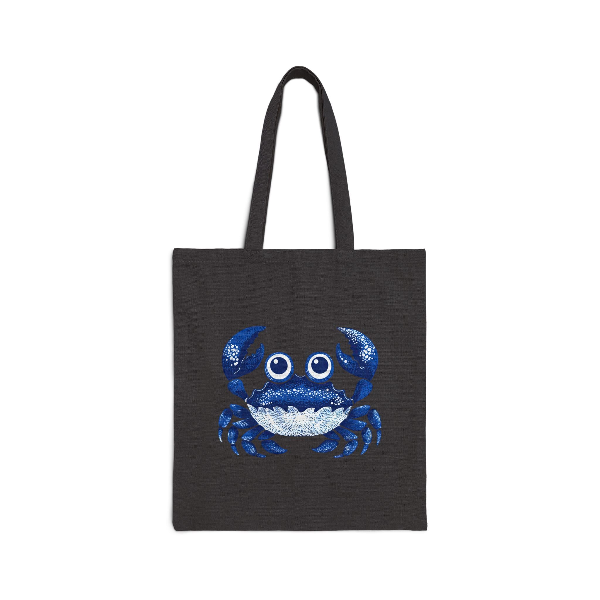 Salty Crab Club Fermuarlı Bez Çanta – Gabardin & Ham Bez Plaj Çantası