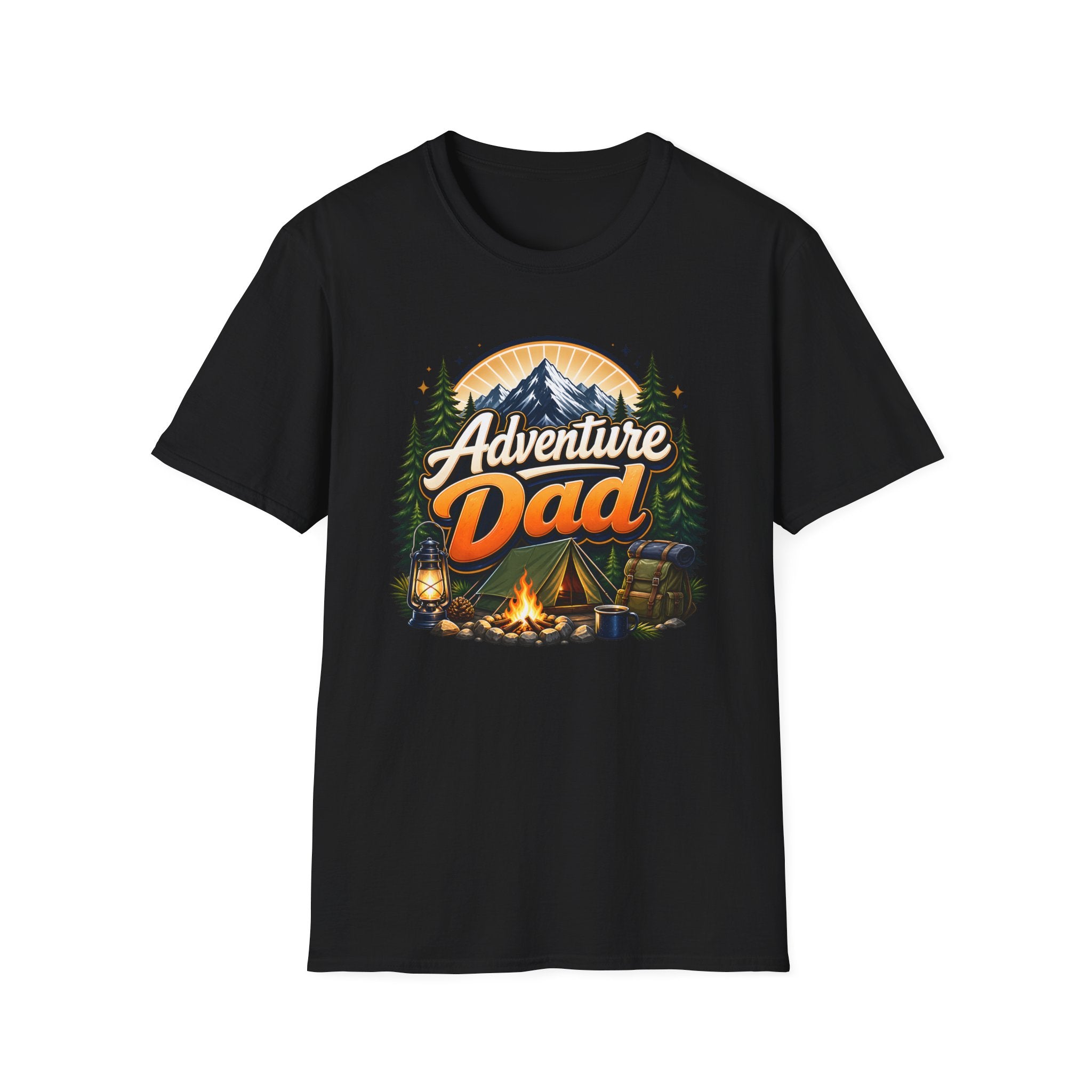 Adventure Dad Regular Fit Erkek Tişört – Maceracı Ruhlu Babalar İçin