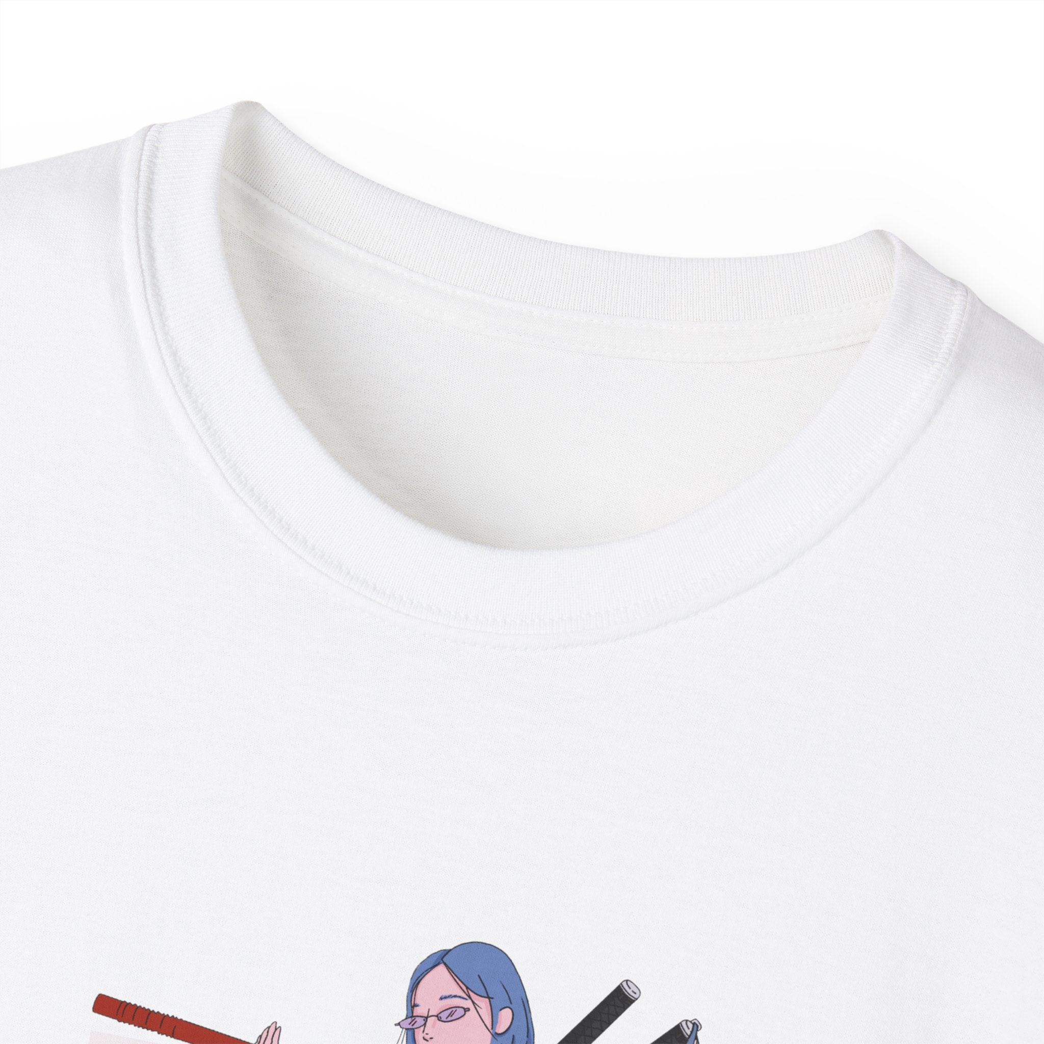 ERROR Graphic Kadın Tişört – Anime Streetwear Regular Fit T-Shirt