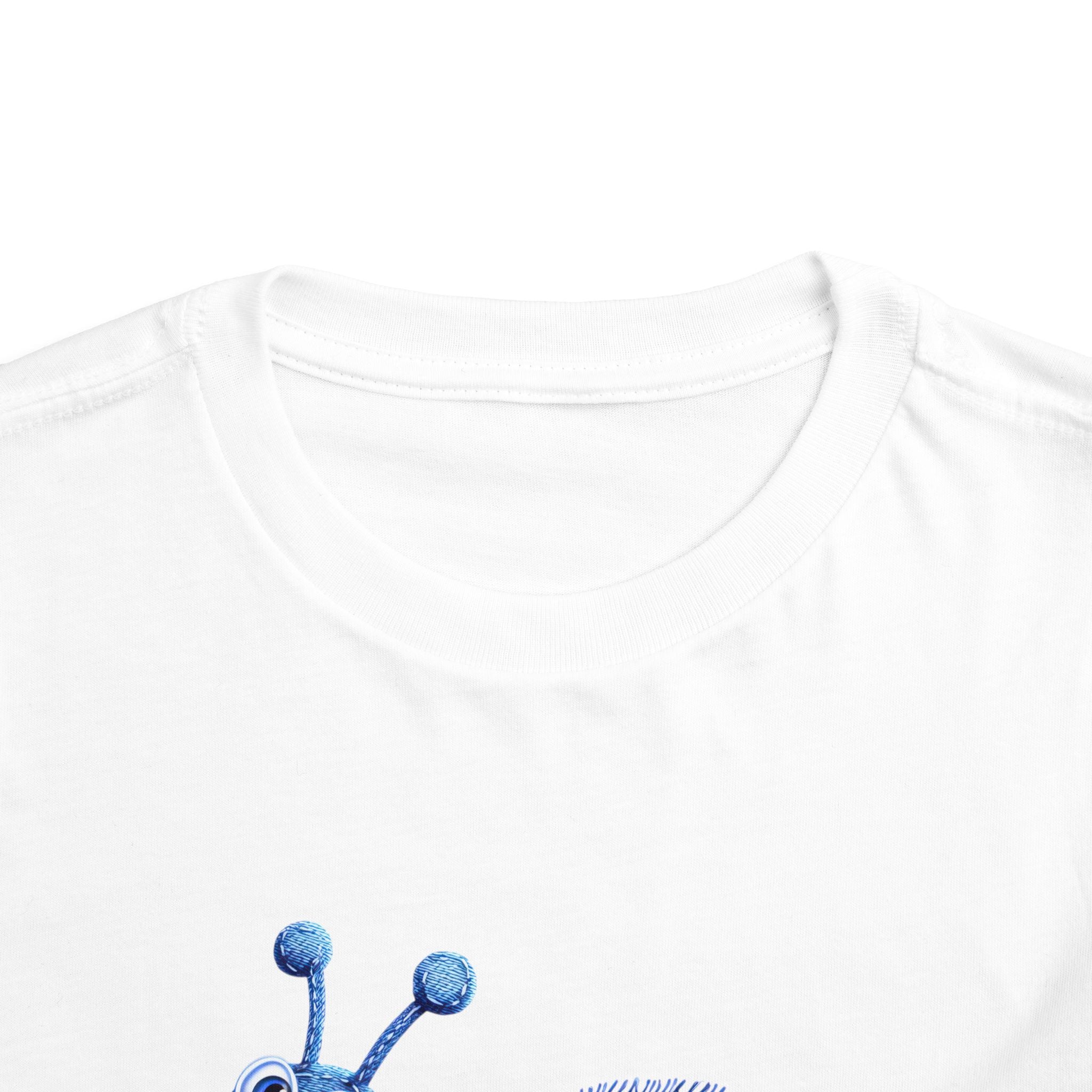 Pamuk Çocuk Tişört – Sevimli Mavi Salyangoz Baskılı Çocuk T-Shirt