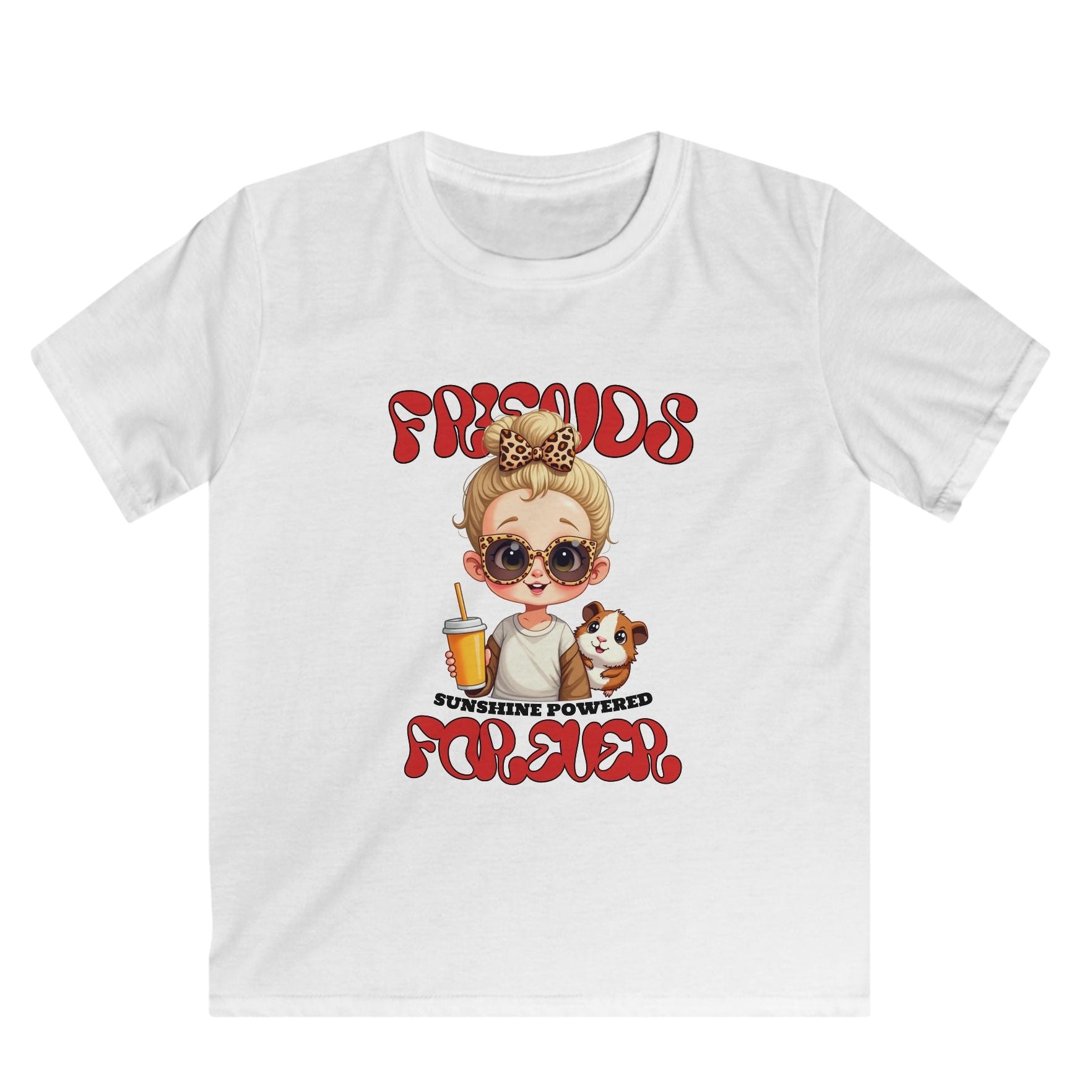Sonsuza Kadar Arkadaş – Sunshine Powered Kız Çocuk Tişörtü