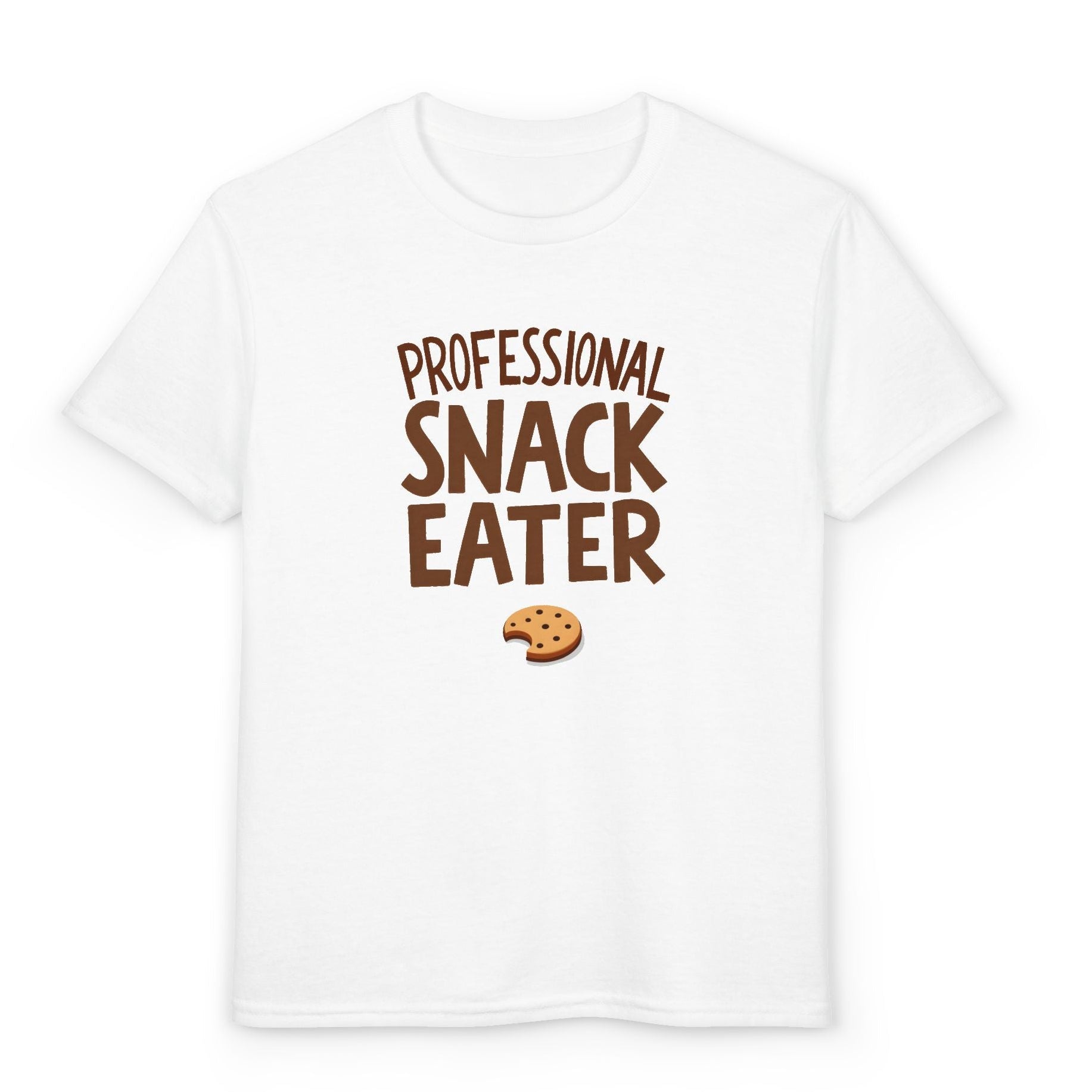 Professional Snack Eater Çocuk Tişört – Eğlenceli Kurabiye Tasarımlı Kids T-Shirt