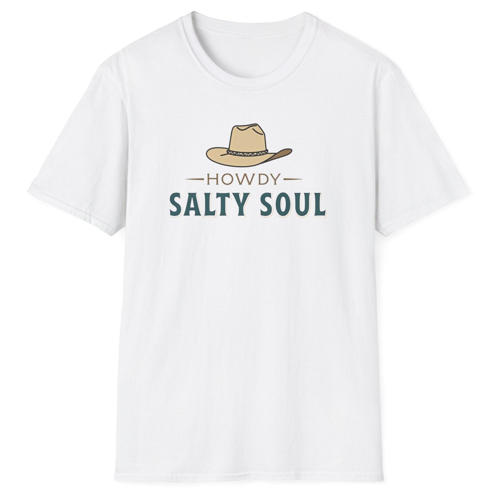 Howdy Salty Soul Kadın Straight Fit Tişört