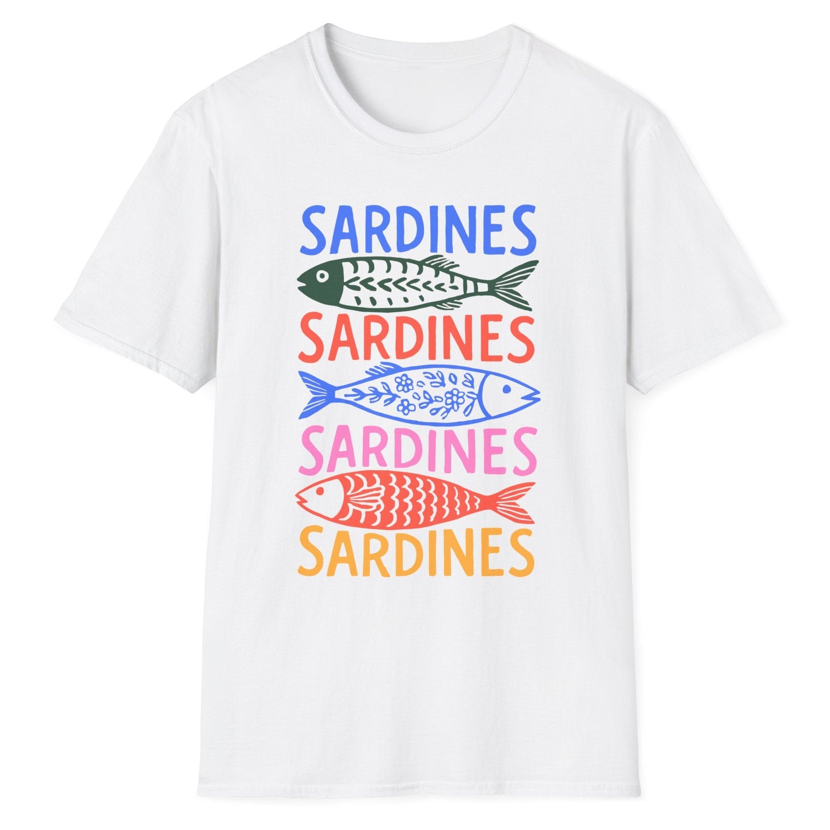 Sardines Kadın Straight Fit Tişört
