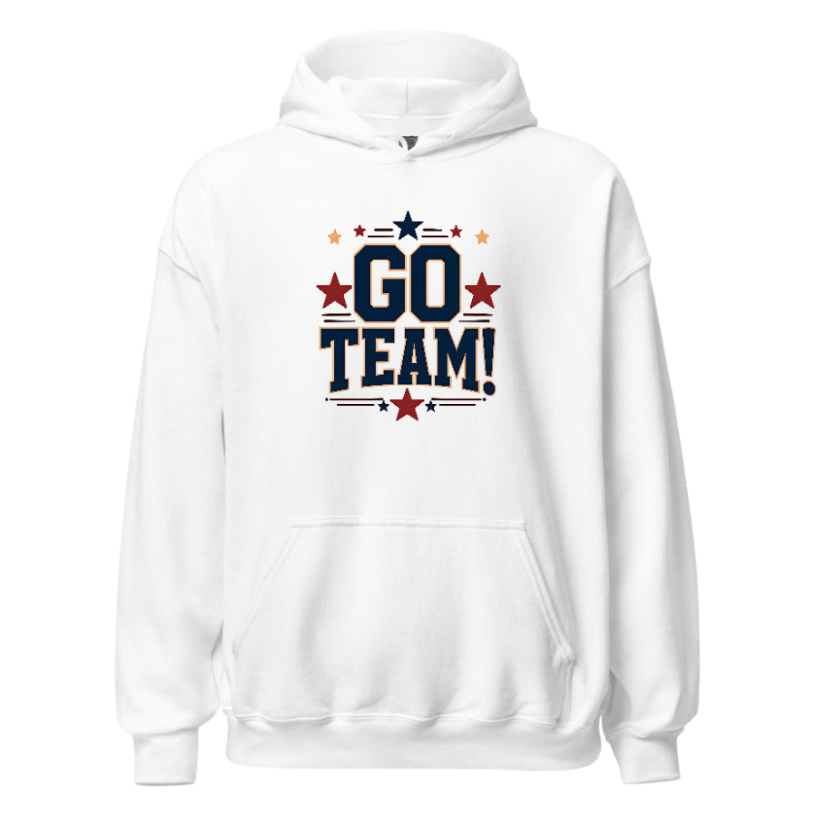 GO TEAM! – Baskılı Kapüşonlu Regular Sweatshirt