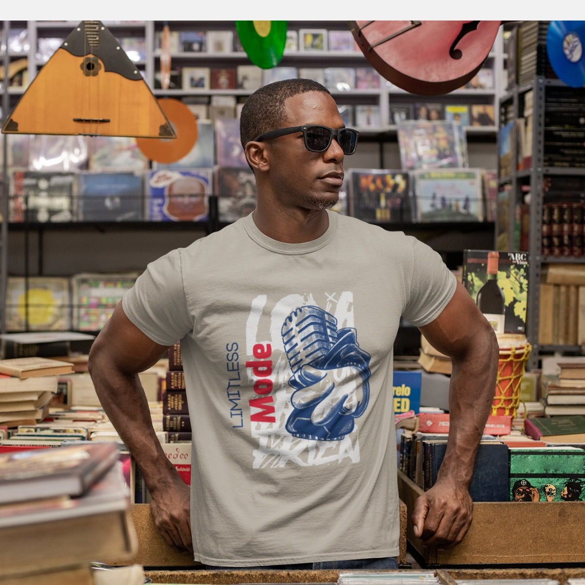 Limitless Mode – Sınır Tanıma Erkek Basic Tişört