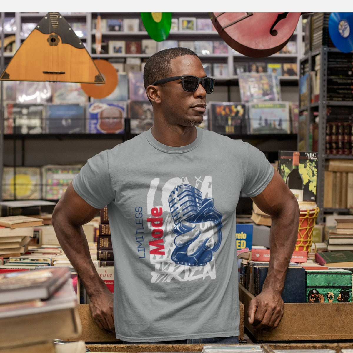 Limitless Mode – Sınır Tanıma Erkek Basic Tişört