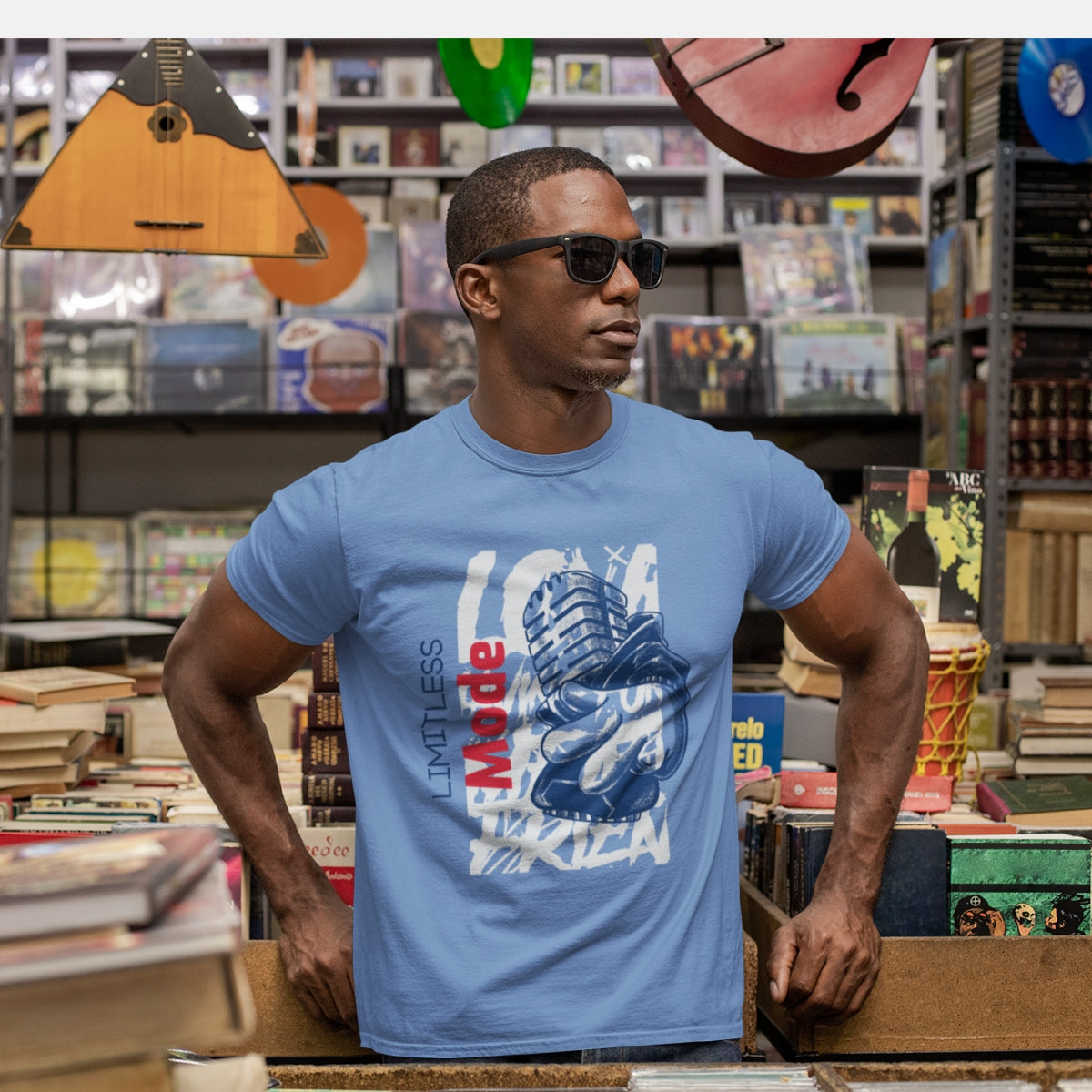 Limitless Mode – Sınır Tanıma Erkek Basic Tişört