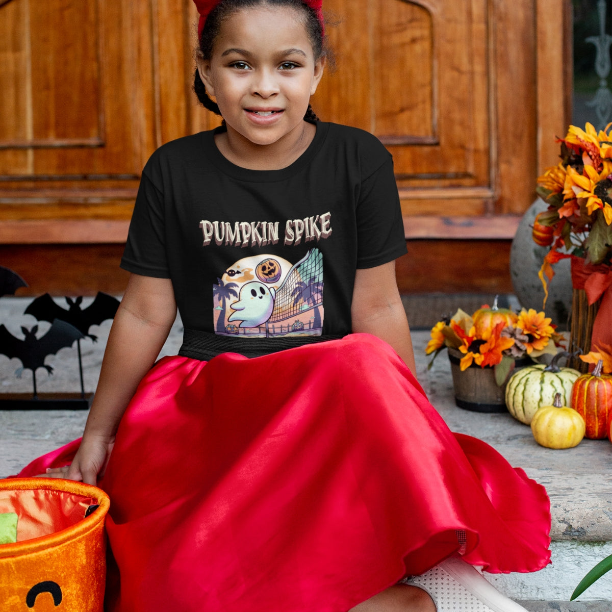 Spooky Play – Halloween Spor Serisi Çocuk Unisex Basic Tişört