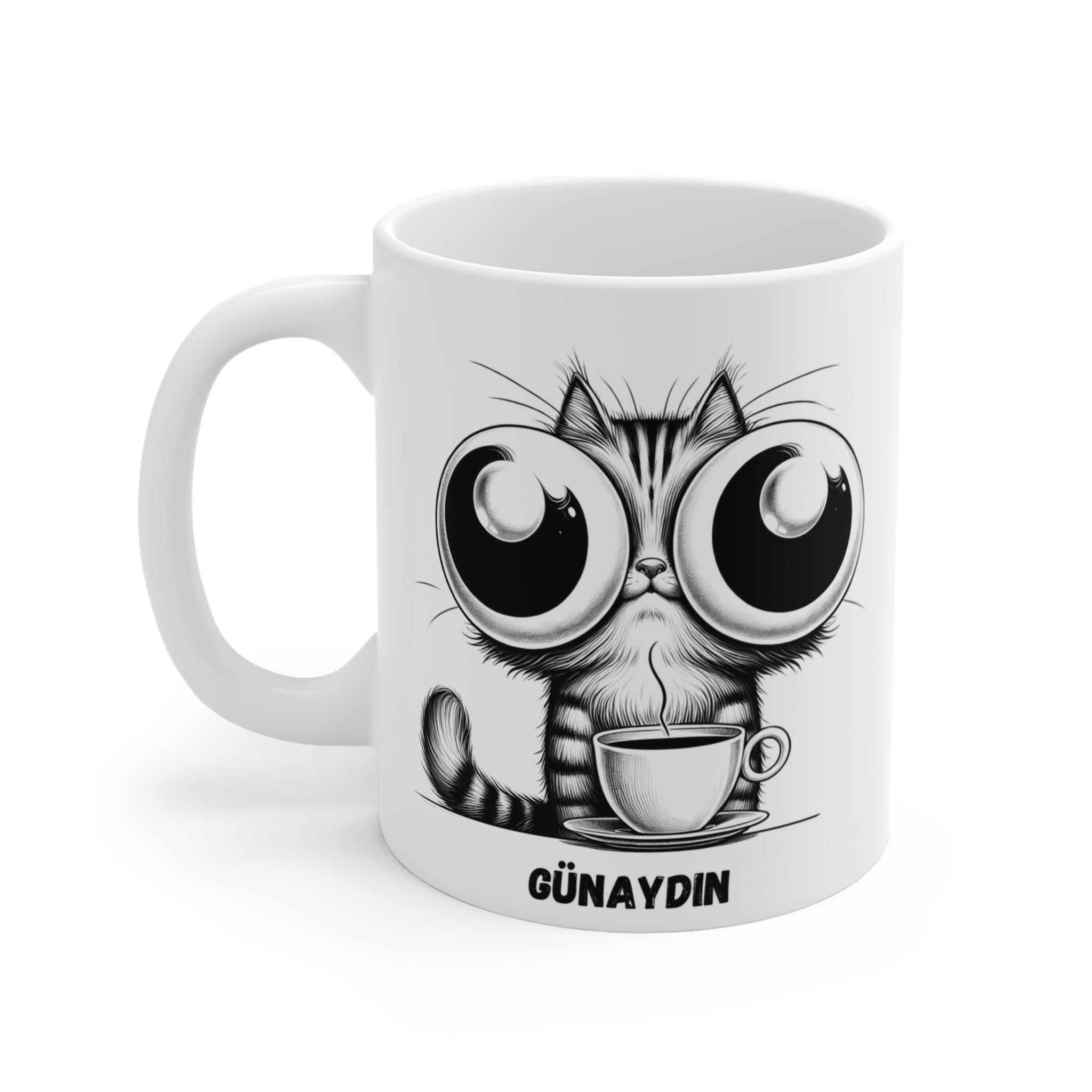 “Günaydın” Kedi Temalı Kupa