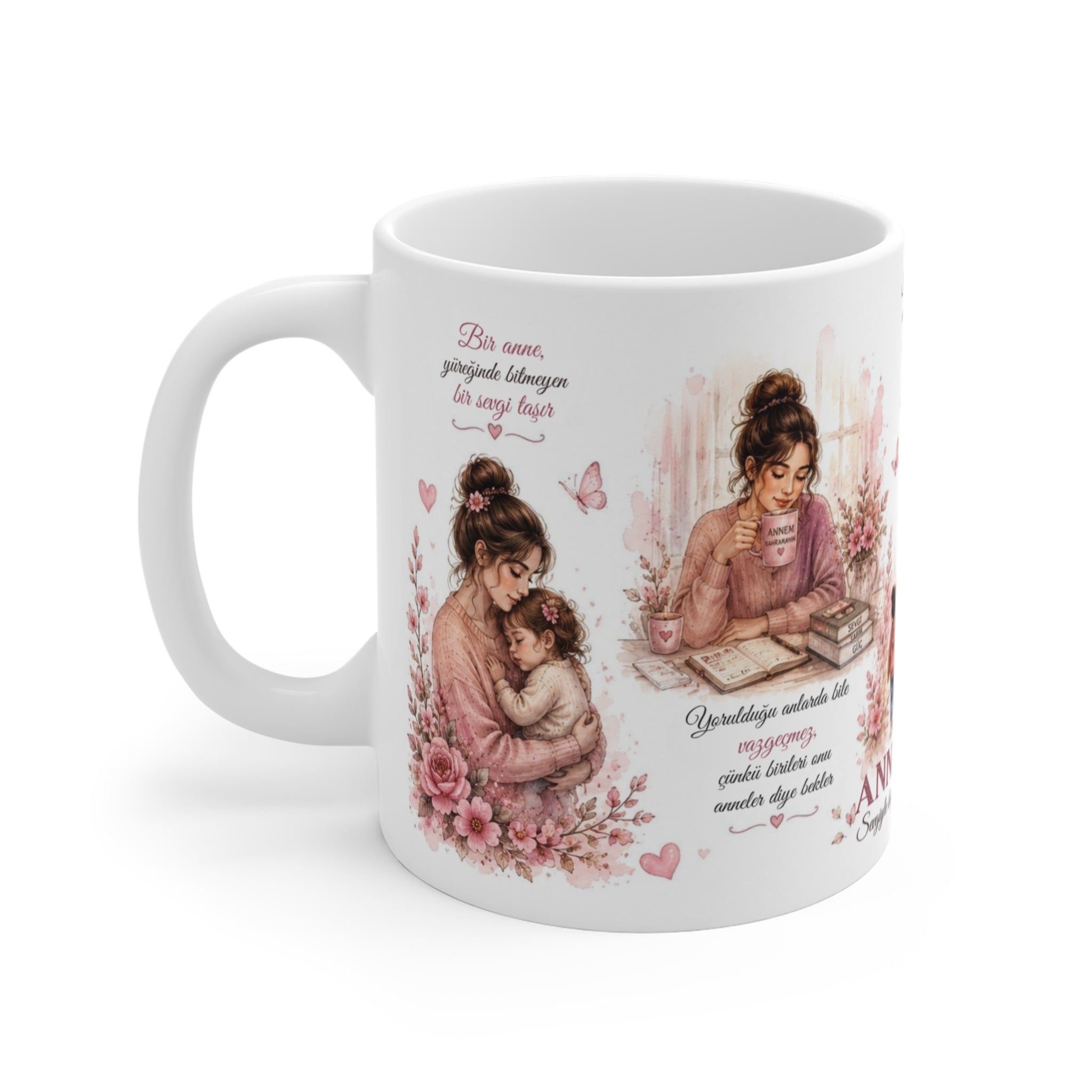 Anne Gücü Serisi 1 – Porselen Kupa 11 Oz
