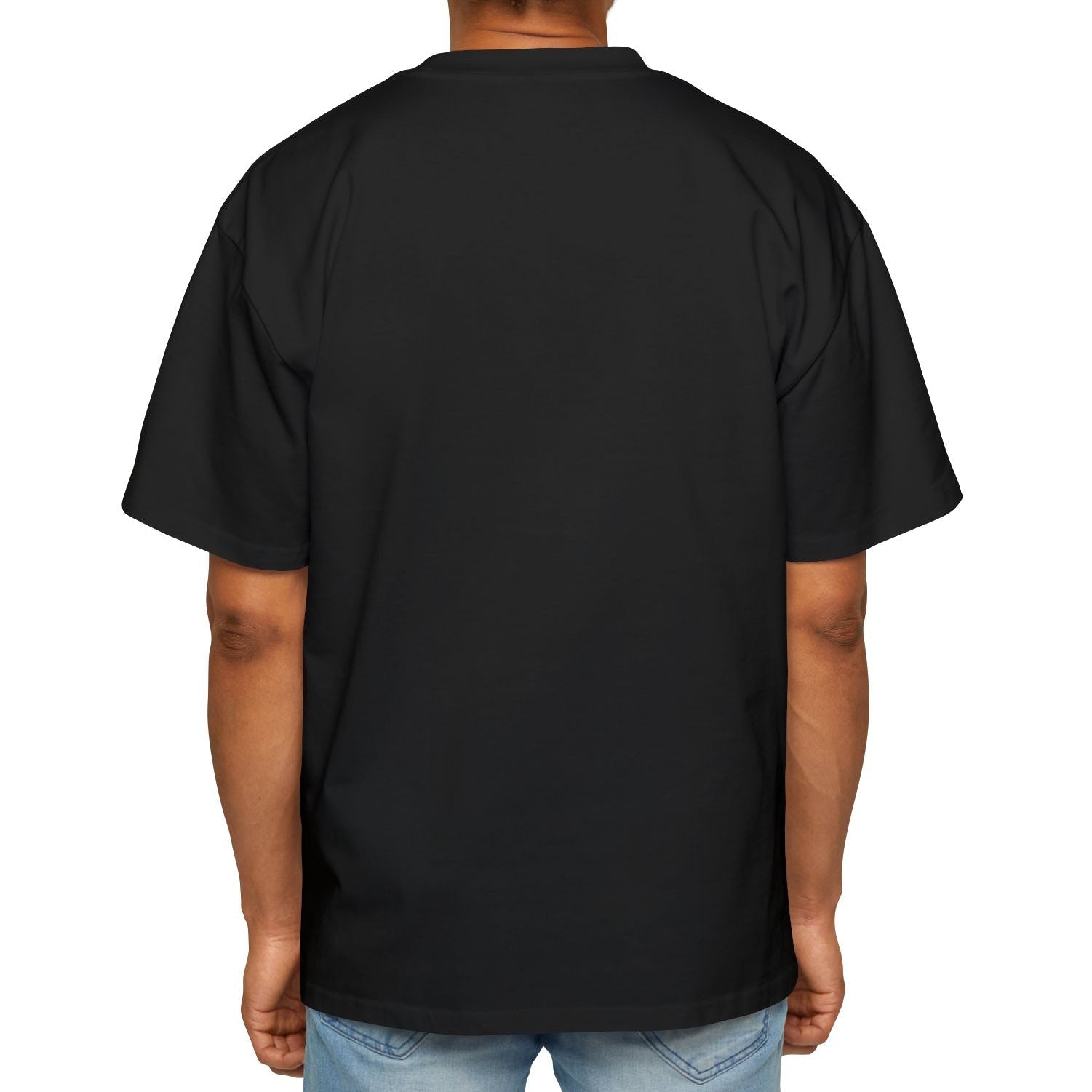 Shadow Dragon Erkek Tişört – Mavi Ejderha Baskılı Premium Streetwear