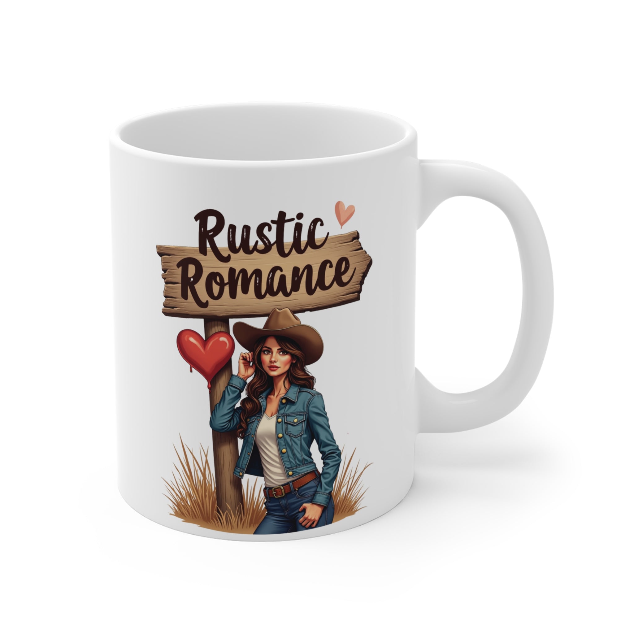 Rustic Romance Valentine’s Edition Seramik Kupa