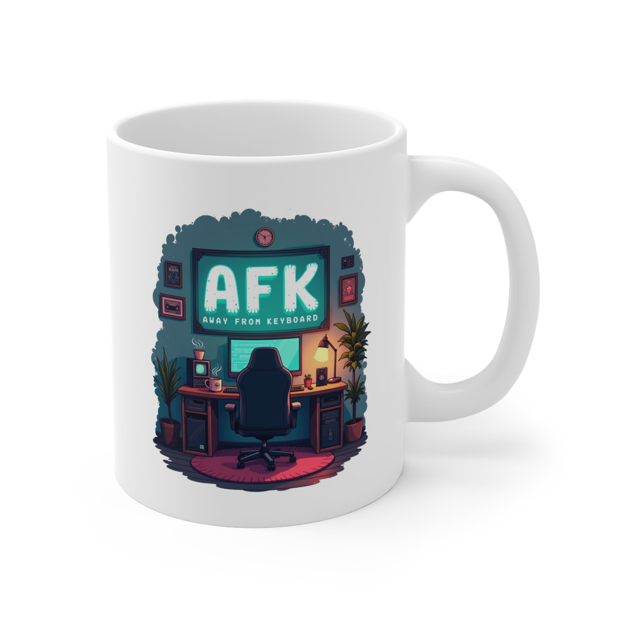 Away From Keyboard Coffee Cup – Dijital Dünyadan Kaçış Zamanı!