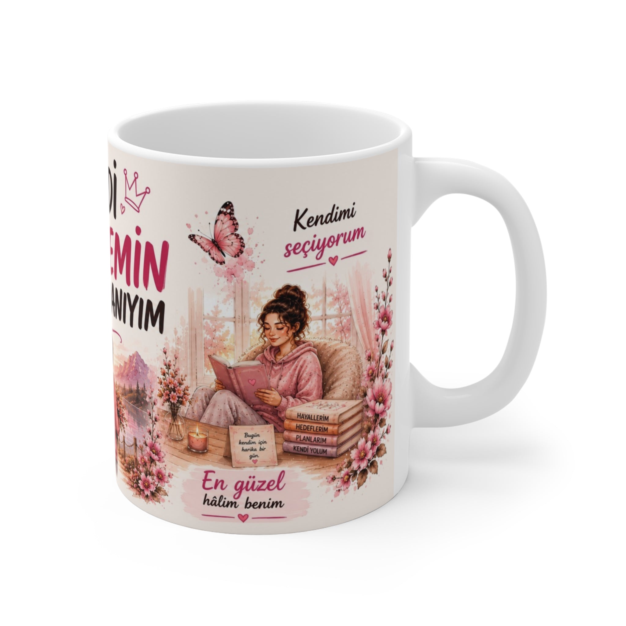 Kendi Hikâyemin Kahramanıyım – Porselen Kupa 11 Oz