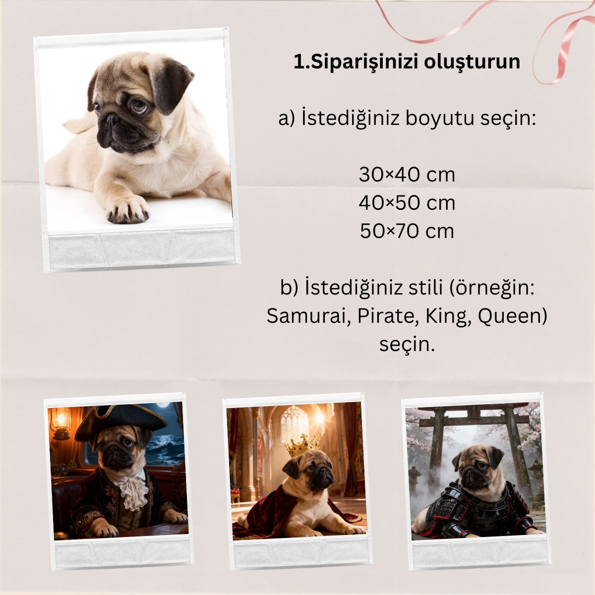 Royal Pet Portrait – Kişiye Özel Evcil Hayvan Portresi