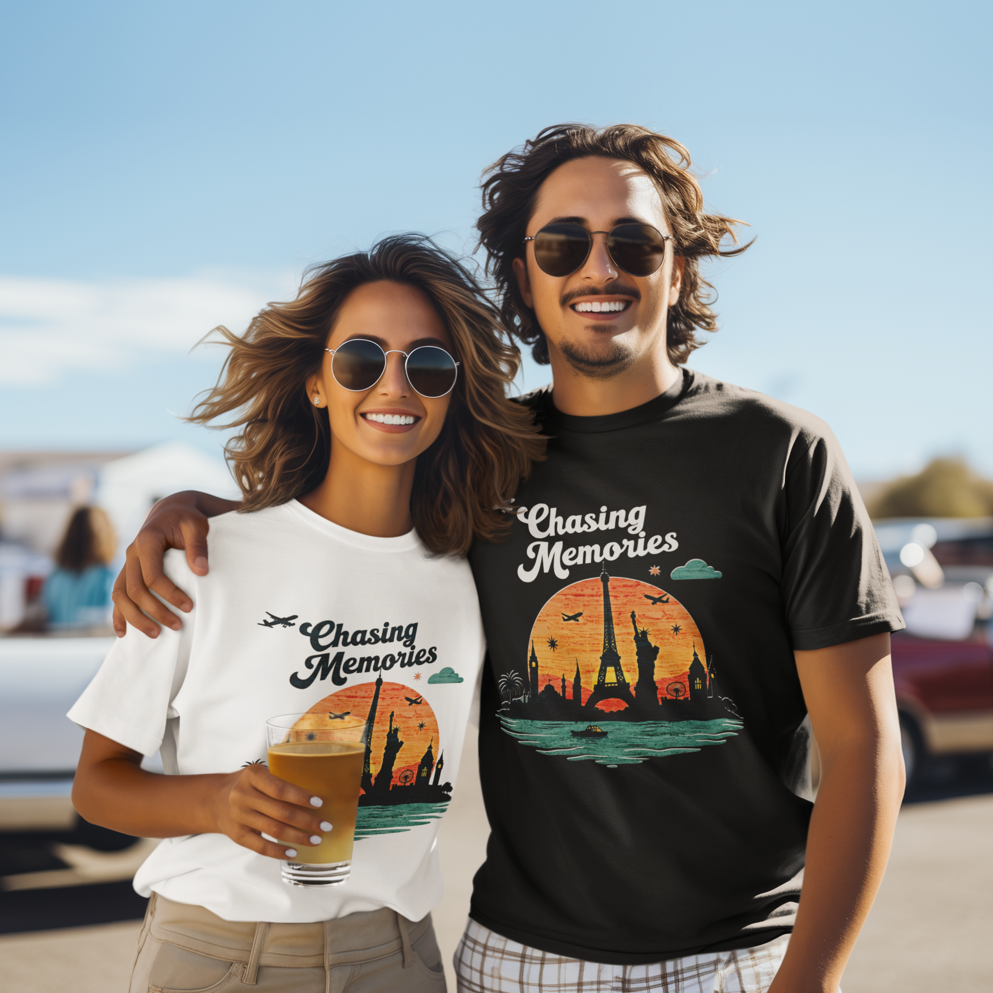 Chasing Memories – Anların Peşinde Unisex Oversize Tişört