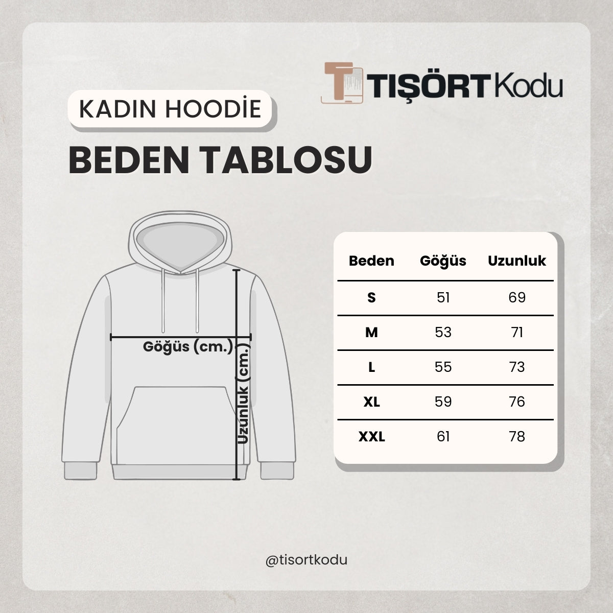 Made To Be – Sanatsal Kadın Regular Hoodie